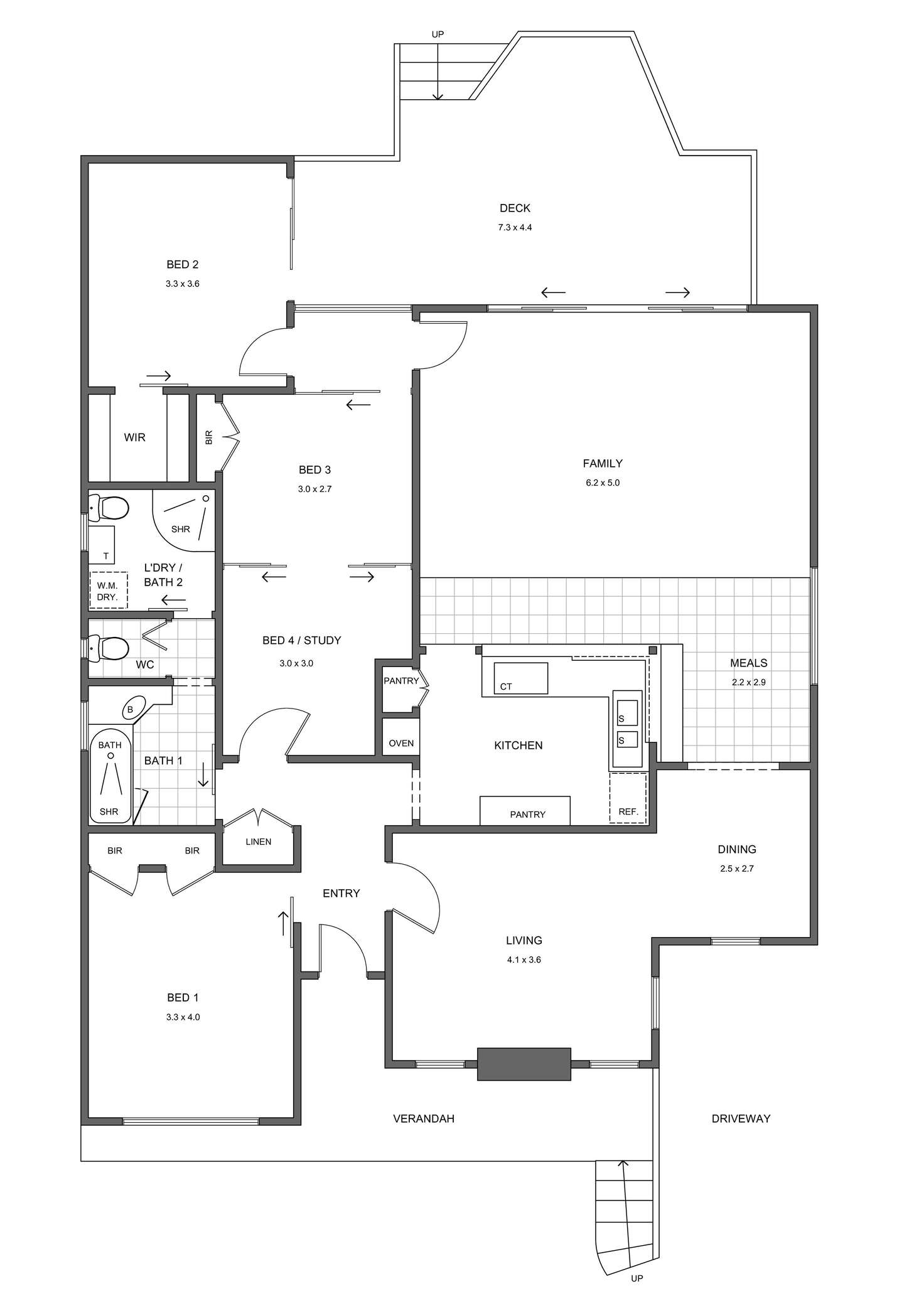 Floorplan of Homely house listing, 1 Boisdale Street, Surrey Hills VIC 3127
