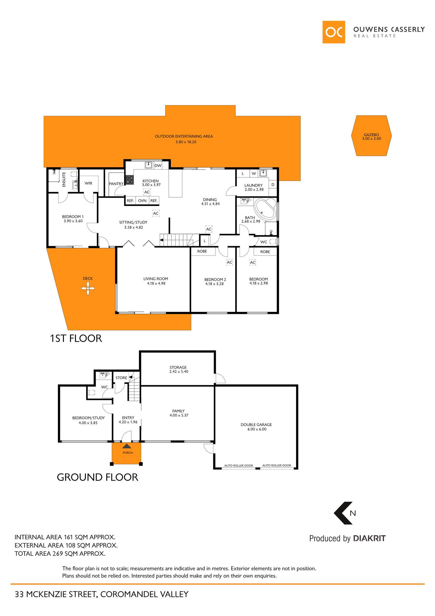 Floorplan of Homely house listing, 33 McKenzie Street, Coromandel Valley SA 5051