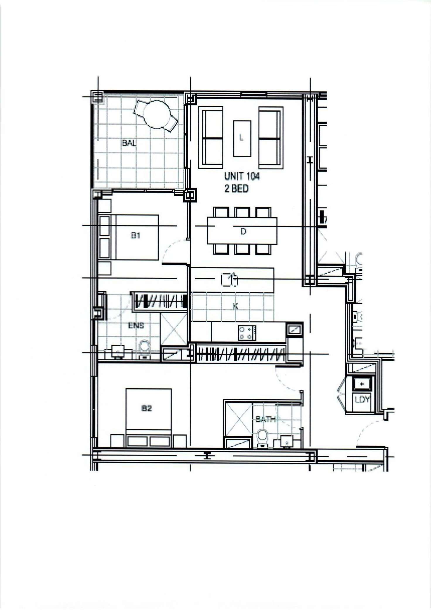 Floorplan of Homely apartment listing, 104/120 James Ruse Drive, Rosehill NSW 2142