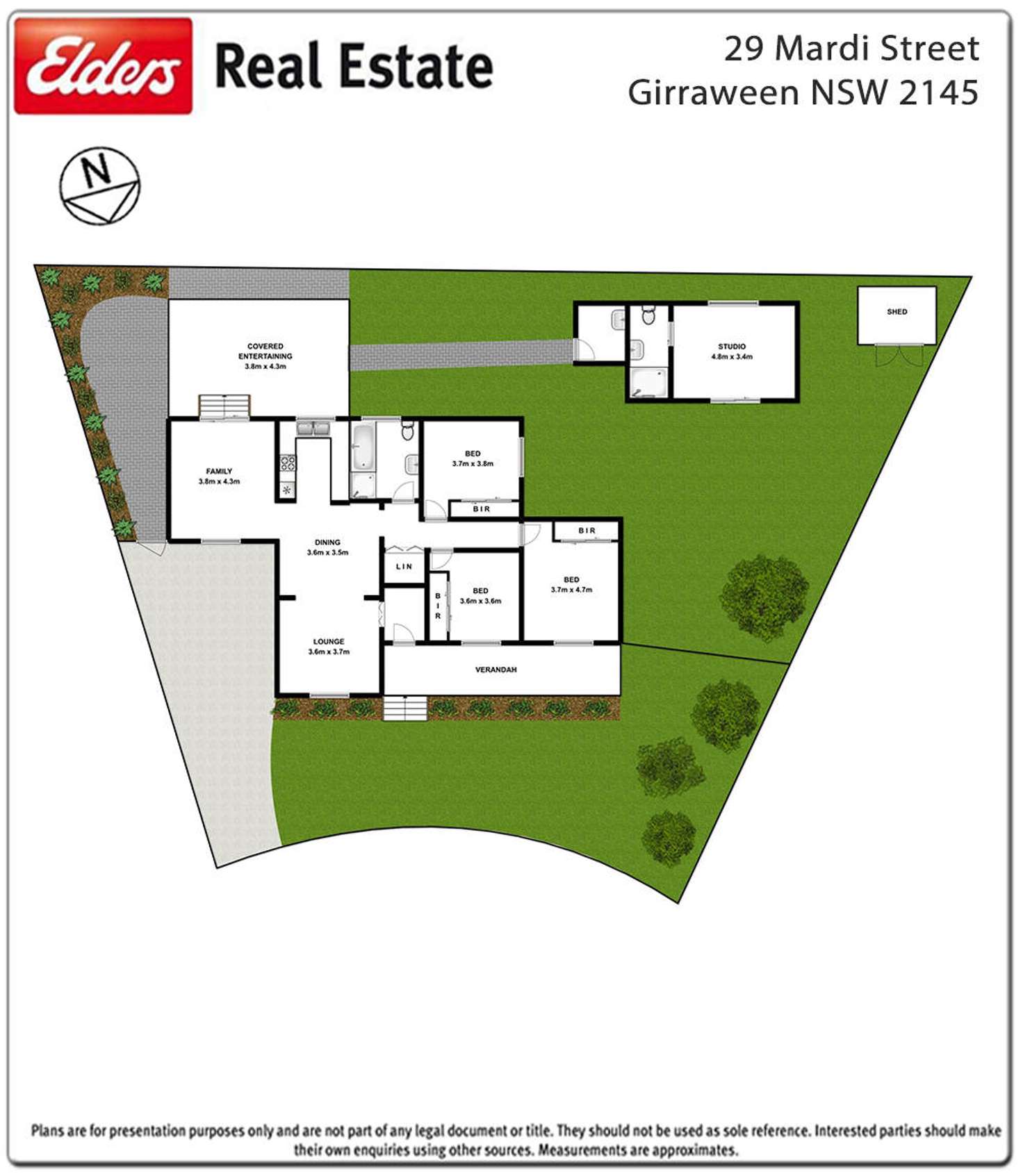 Floorplan of Homely house listing, 29 Mardi Street, Girraween NSW 2145