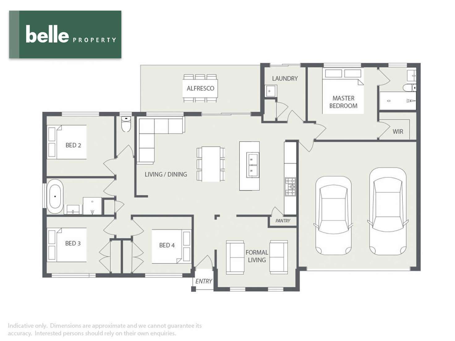 Floorplan of Homely house listing, 52 Centenary Court, Warner QLD 4500