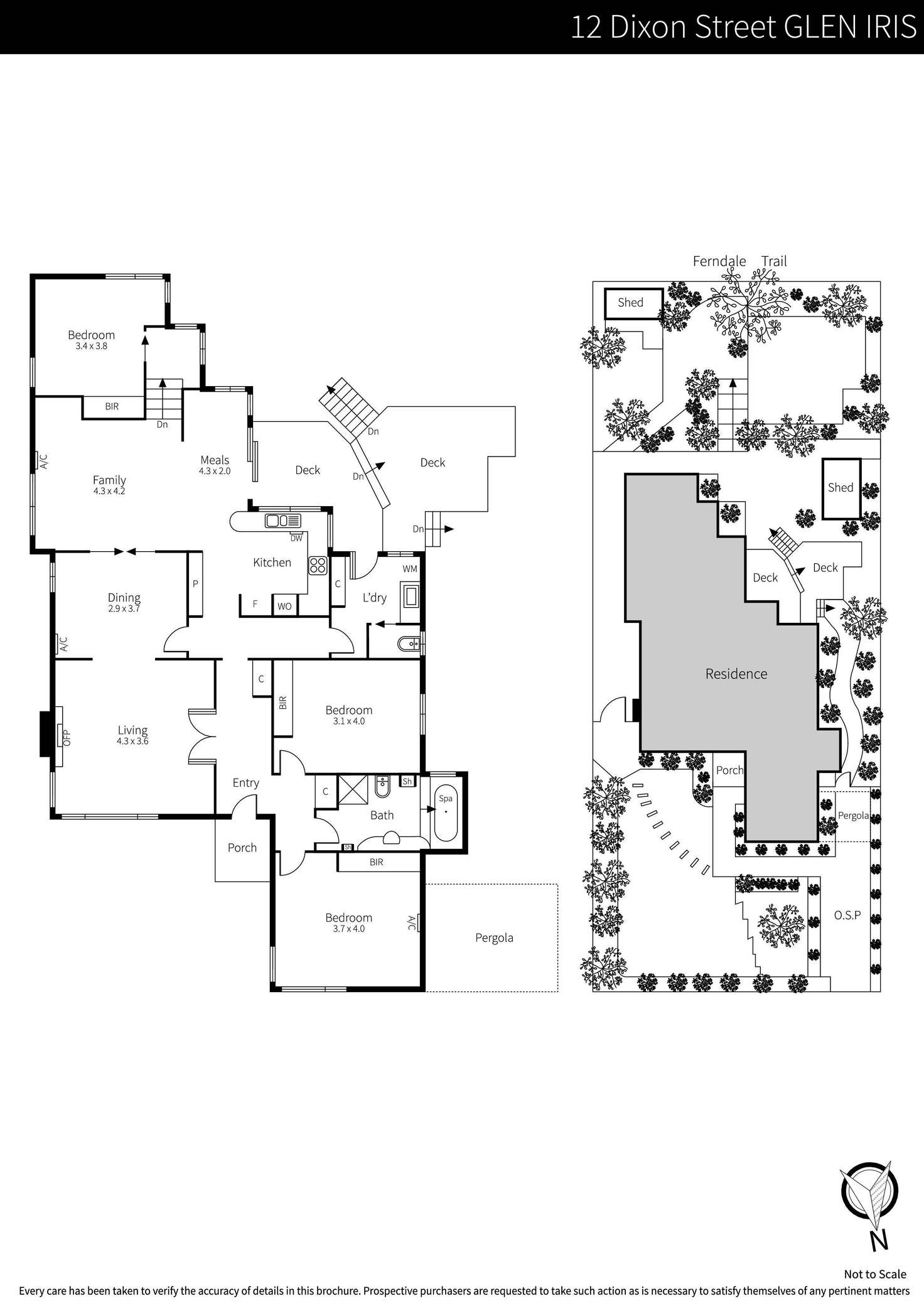 Floorplan of Homely house listing, 12 Dixon Street, Glen Iris VIC 3146