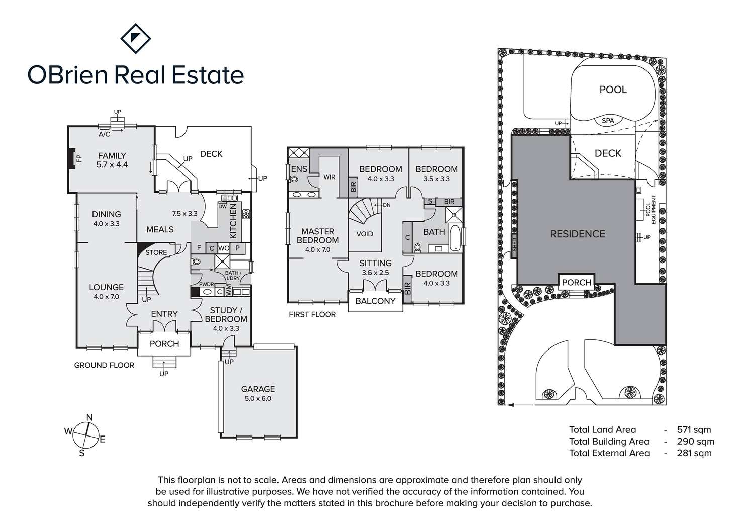 Floorplan of Homely house listing, 14 Avoca Court, Mentone VIC 3194