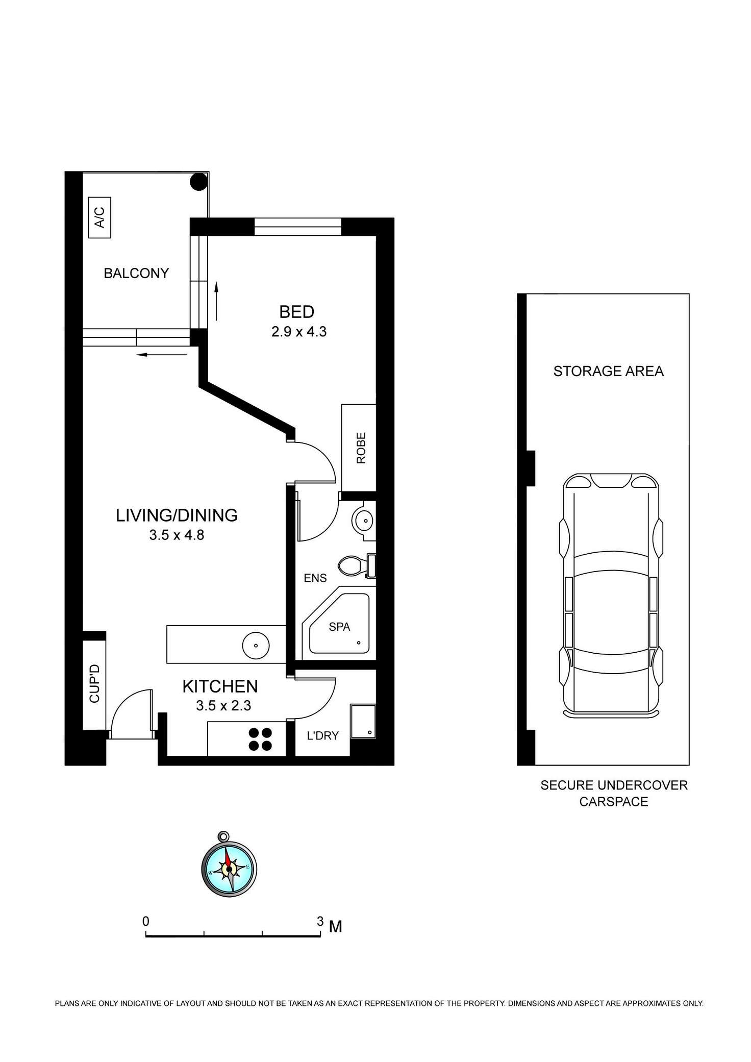 Floorplan of Homely apartment listing, 34/8 Koorala Street, Manly Vale NSW 2093