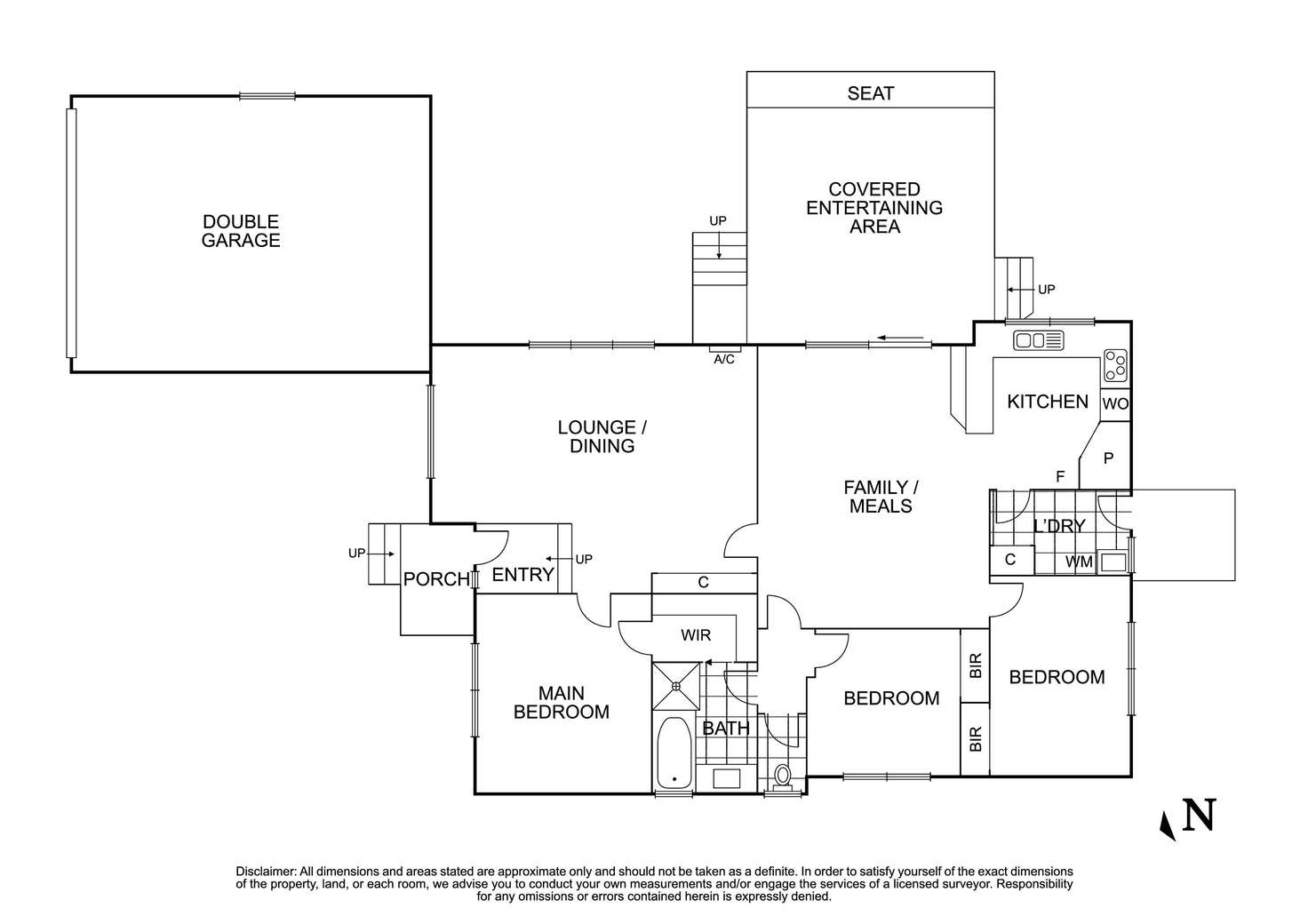 Floorplan of Homely house listing, 4 Glen Katherine Drive, St Helena VIC 3088