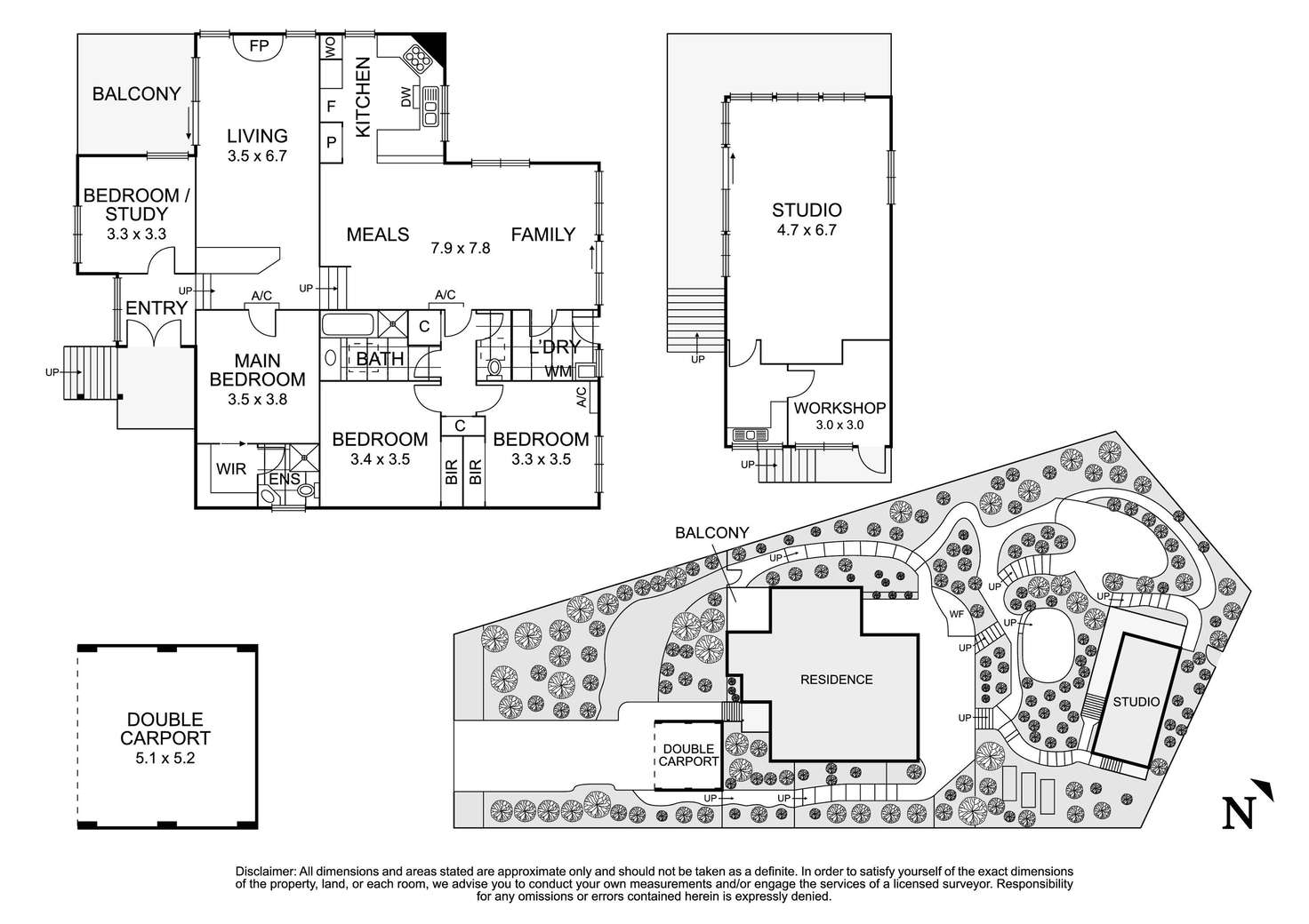 Floorplan of Homely house listing, 13 Stokes Place, Eltham VIC 3095