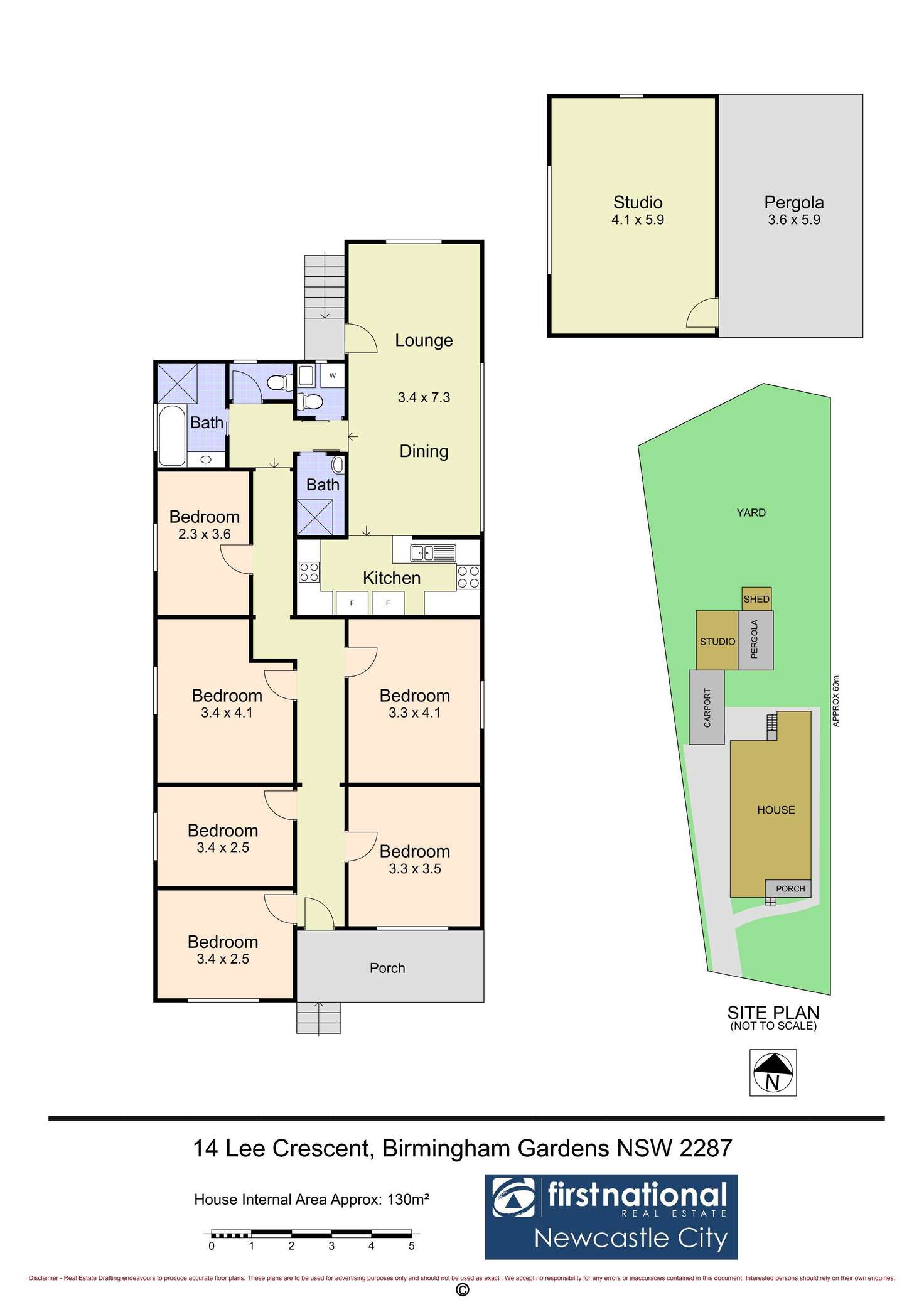 Floorplan of Homely house listing, 14 Lee Crescent, Birmingham Gardens NSW 2287