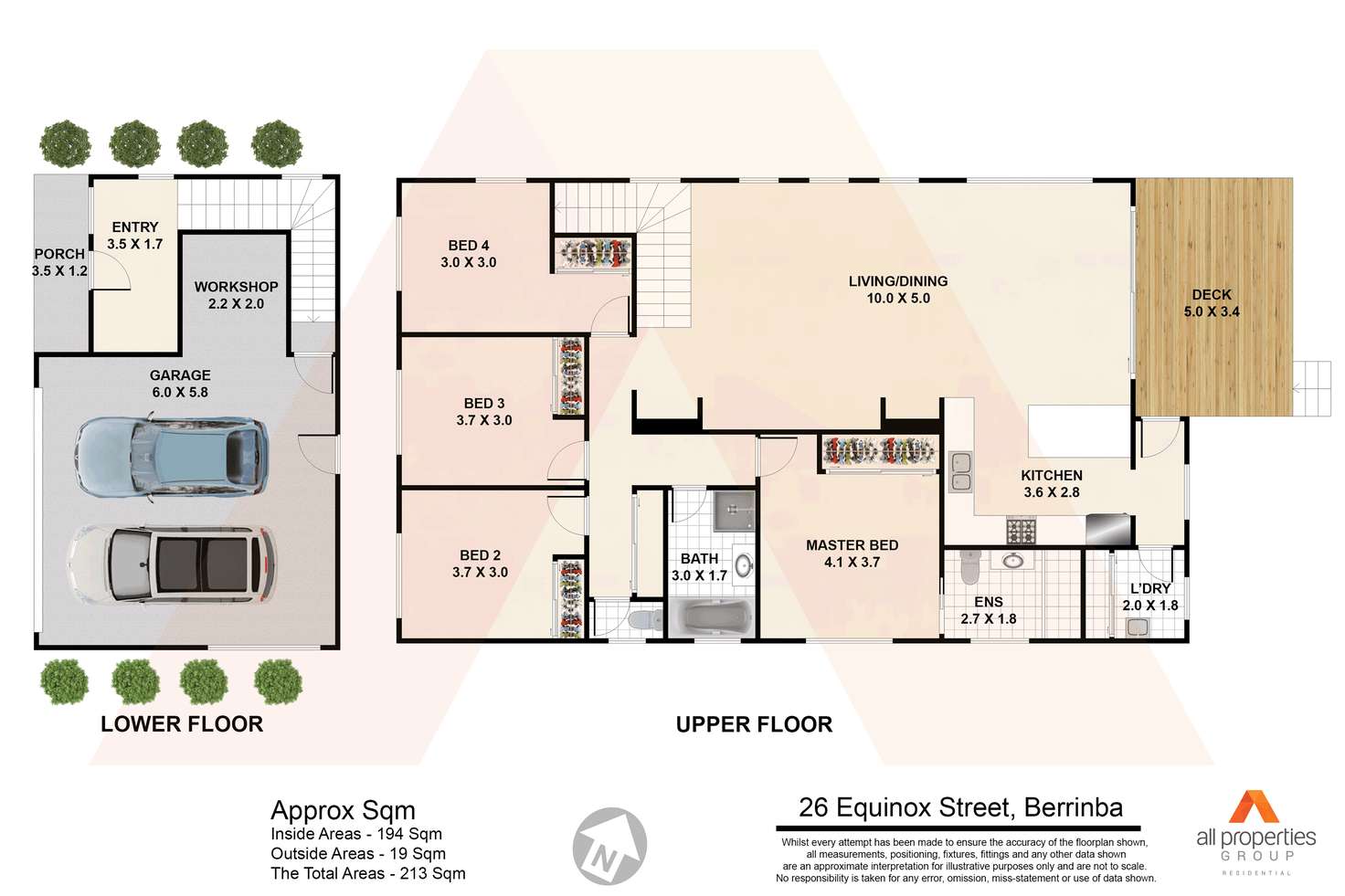 Floorplan of Homely house listing, 26 Equinox Street, Berrinba QLD 4117