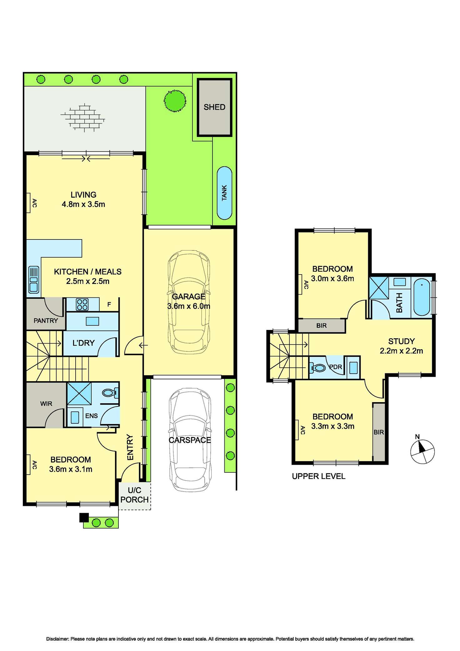 Floorplan of Homely townhouse listing, 11/87 Radford Road, Reservoir VIC 3073