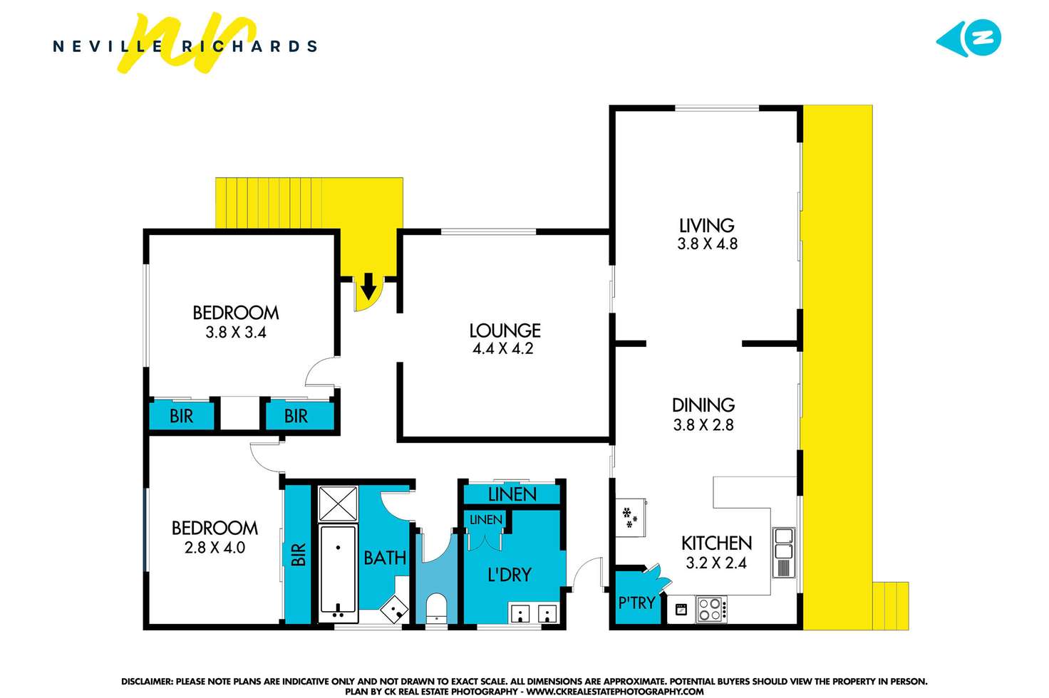 Floorplan of Homely house listing, 19 Fenwick Street, Portarlington VIC 3223