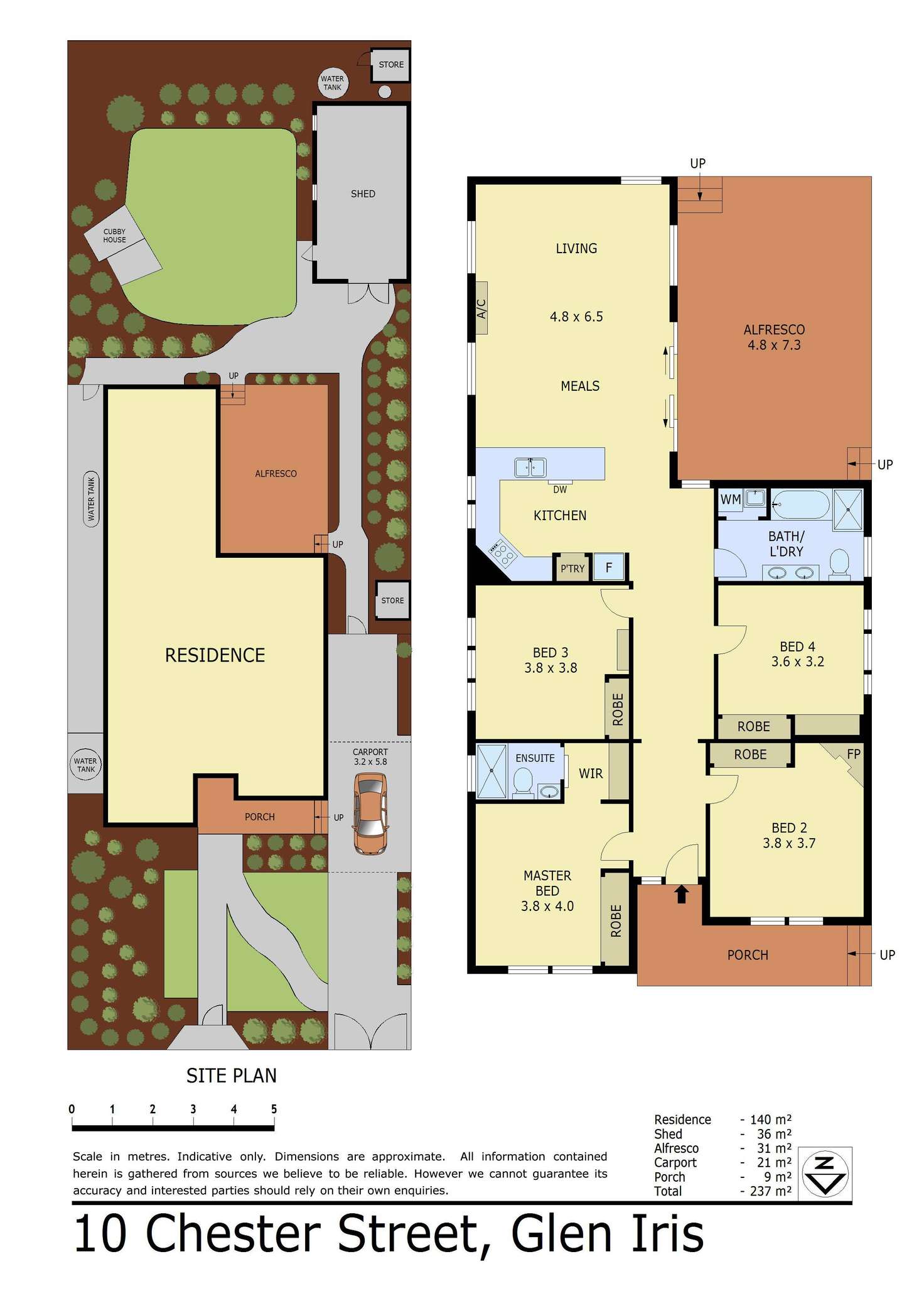Floorplan of Homely house listing, 10. Chester Street, Glen Iris VIC 3146