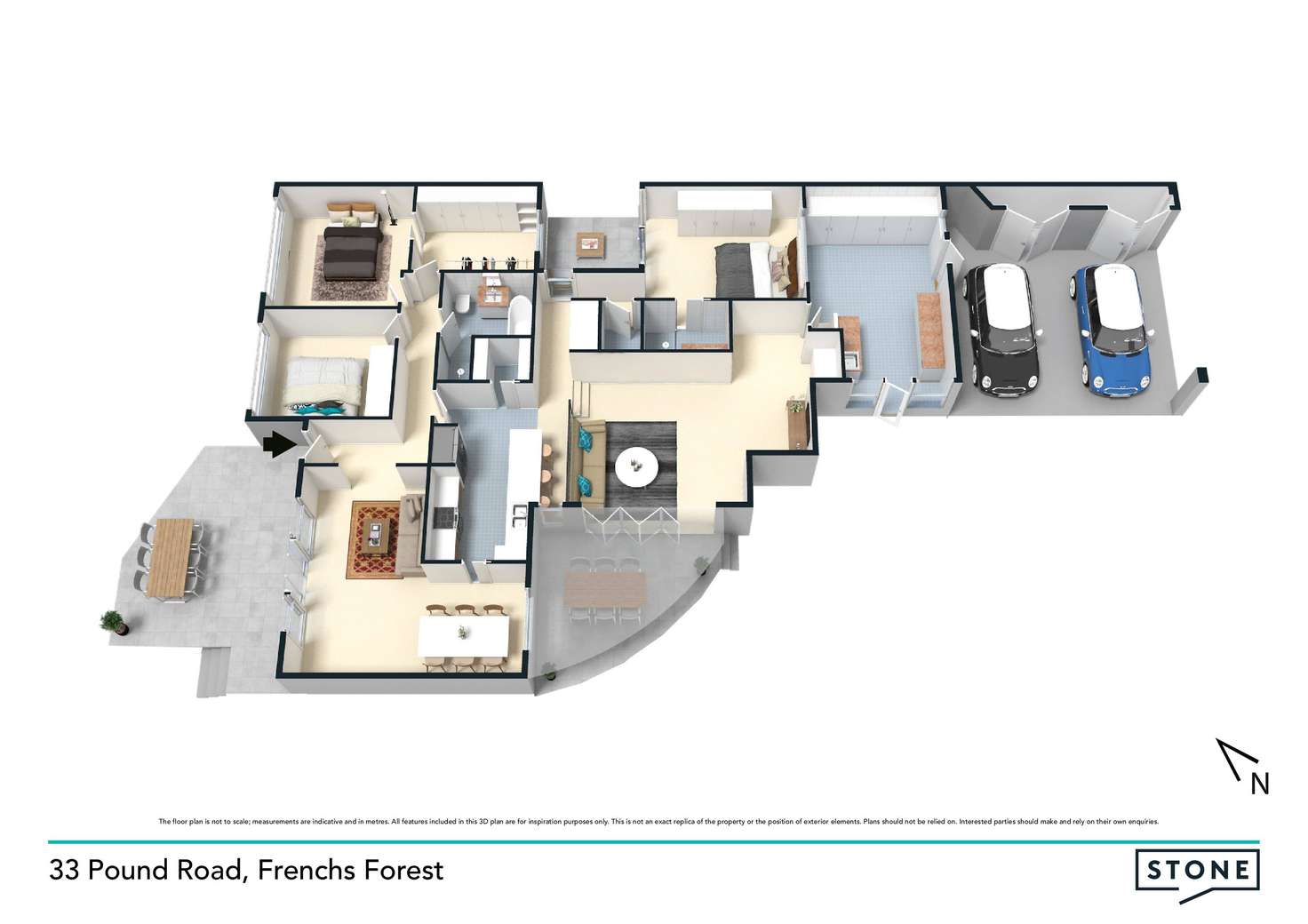 Floorplan of Homely house listing, 33 Pound Avenue, Frenchs Forest NSW 2086