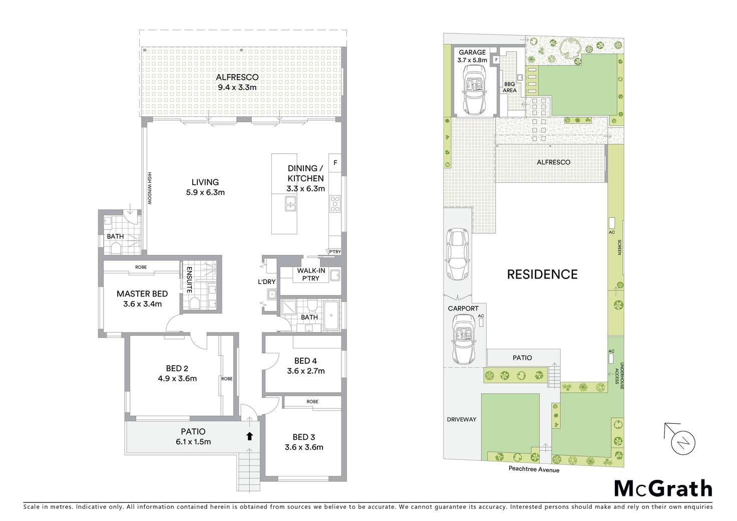 Floorplan of Homely house listing, 59 Peachtree Avenue, Constitution Hill NSW 2145