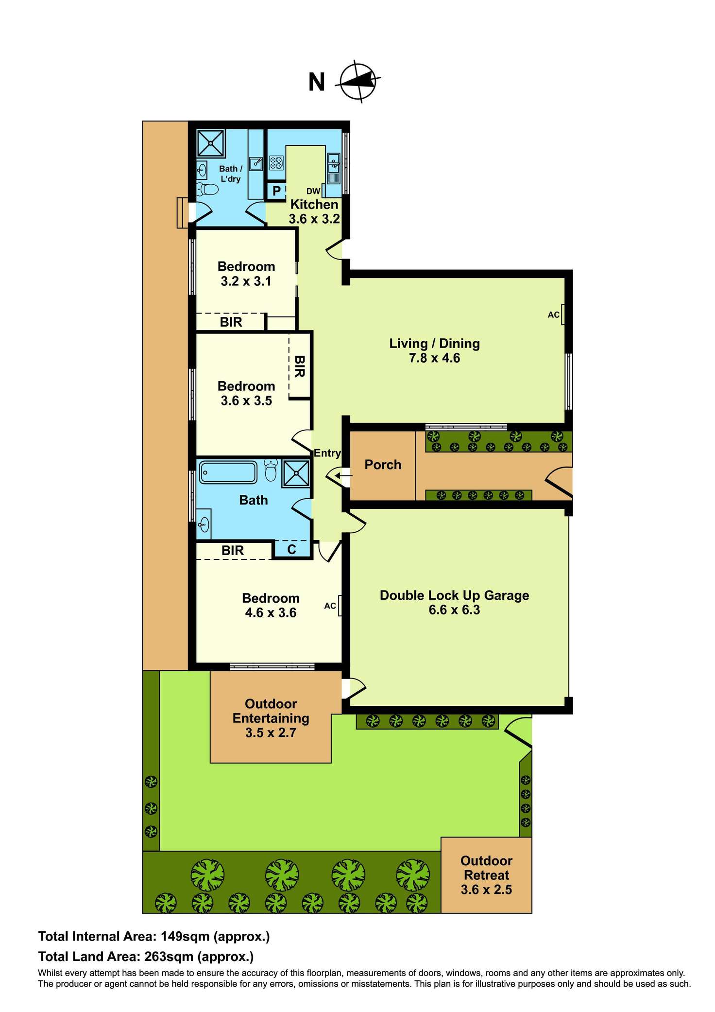 Floorplan of Homely townhouse listing, 1/93 New Street, South Kingsville VIC 3015