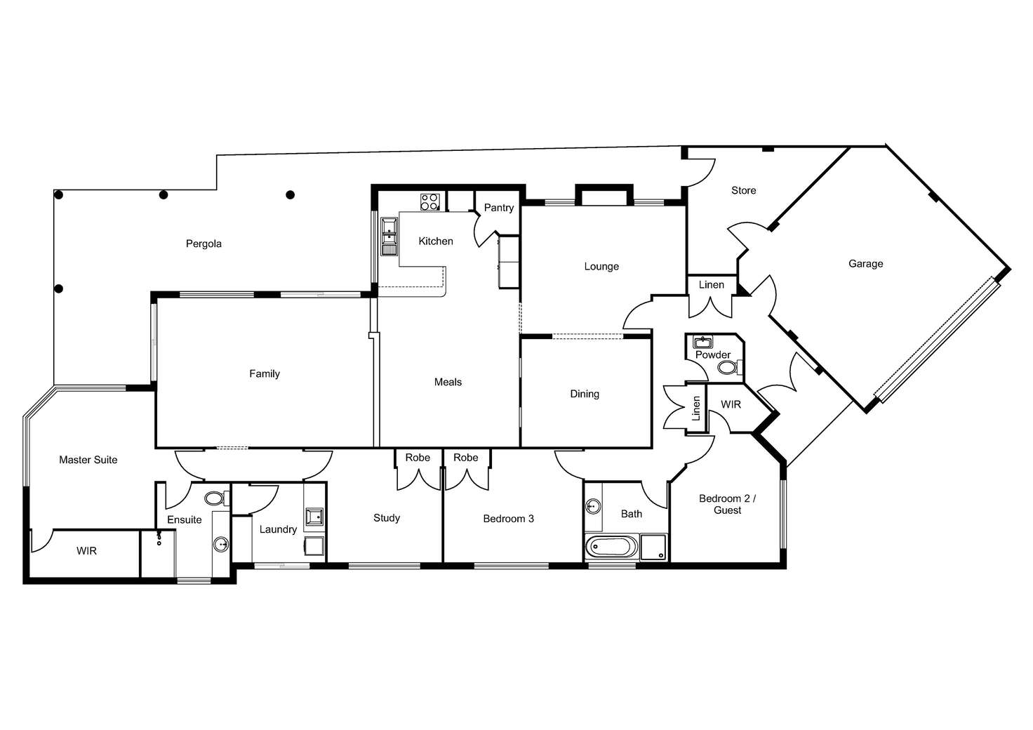 Floorplan of Homely house listing, 22 Pickworth Retreat, Pelican Point WA 6230