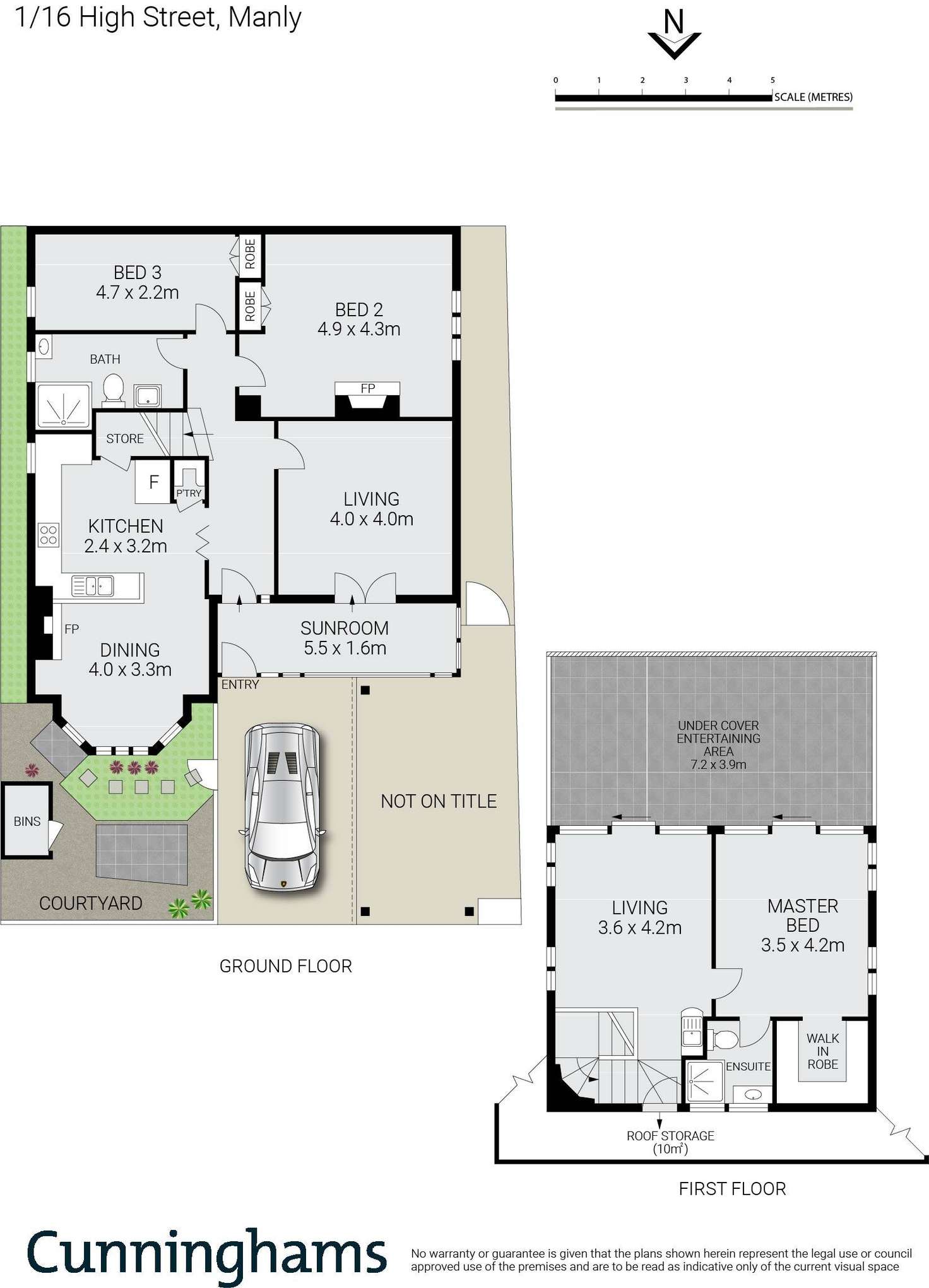 Floorplan of Homely house listing, 2/16 High Street, Manly NSW 2095