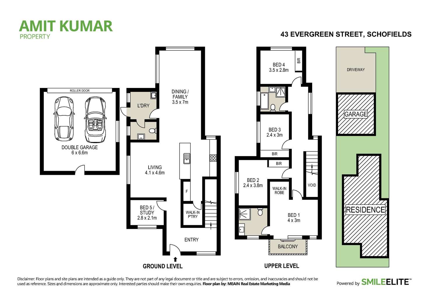 Floorplan of Homely house listing, 43 Evergreen Street, Schofields NSW 2762