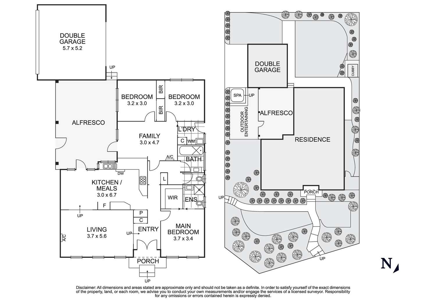 Floorplan of Homely house listing, 45 Mountain View Road, Montmorency VIC 3094