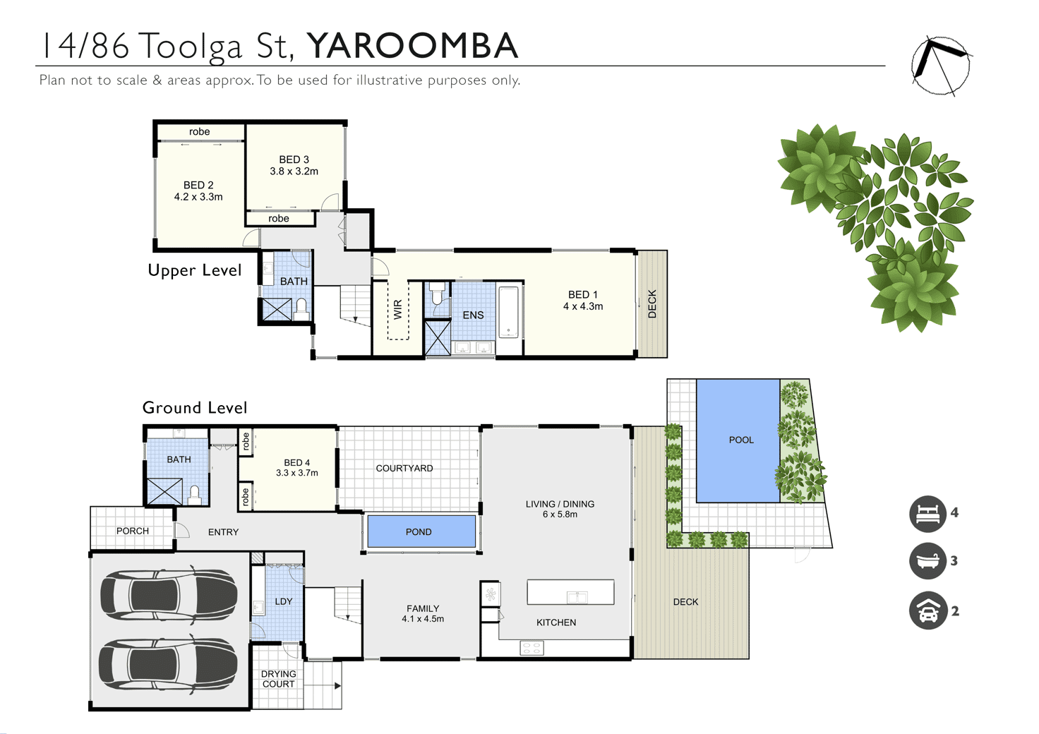 Floorplan of Homely house listing, 14/86 Toolga Street, Yaroomba QLD 4573