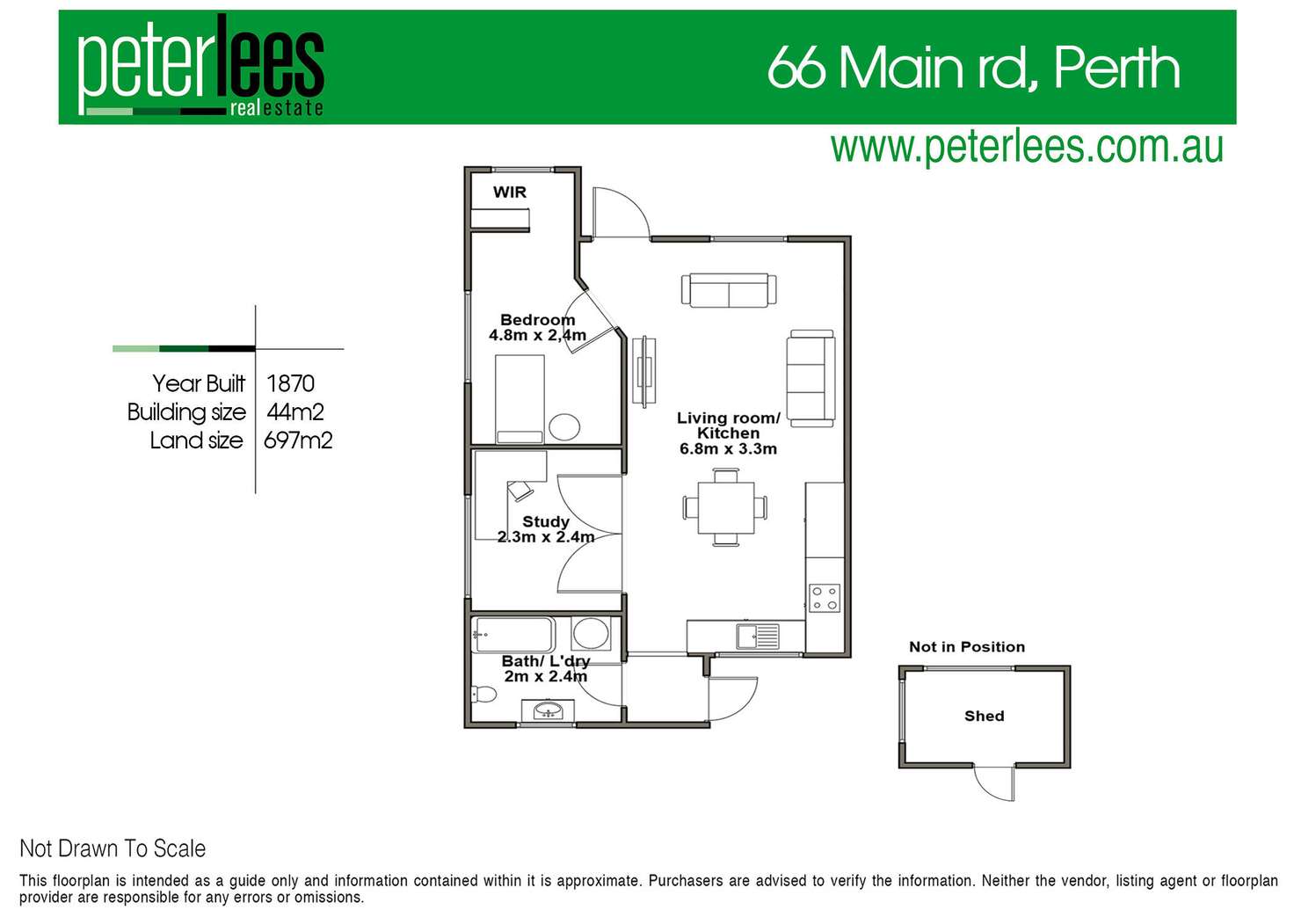 Floorplan of Homely house listing, 66 Main Road, Perth TAS 7300