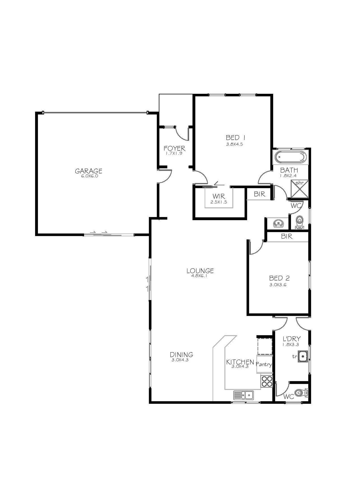 Floorplan of Homely house listing, 10/2 Benson Avenue, Coffin Bay SA 5607