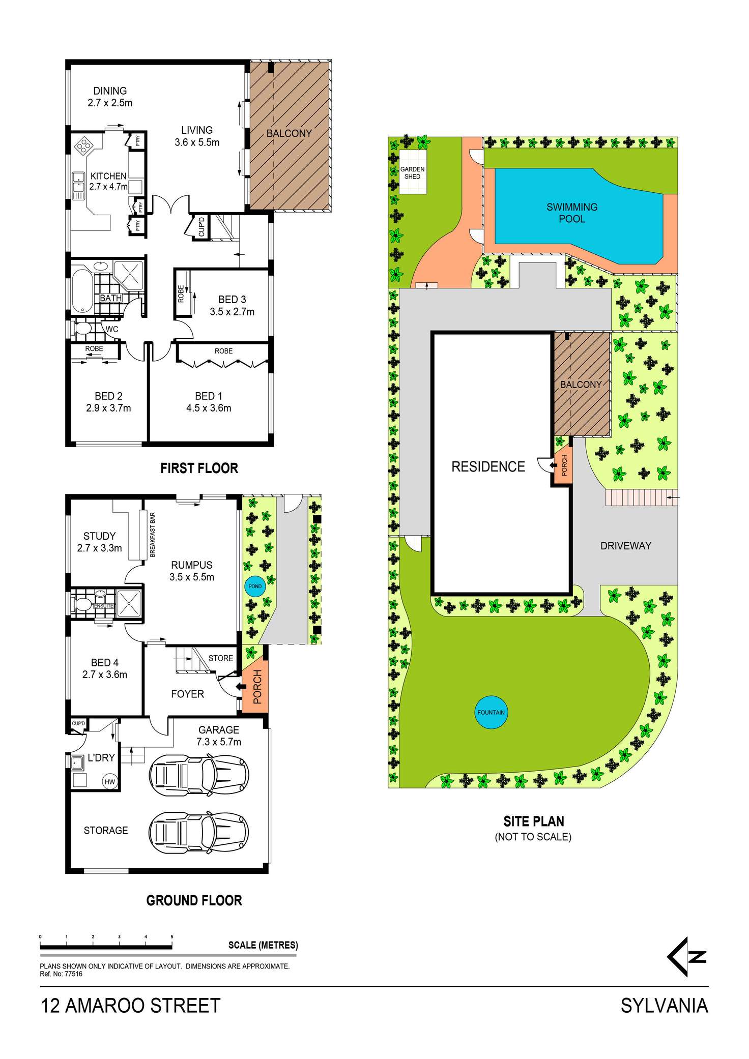 Floorplan of Homely house listing, 12 Amaroo Street, Sylvania NSW 2224