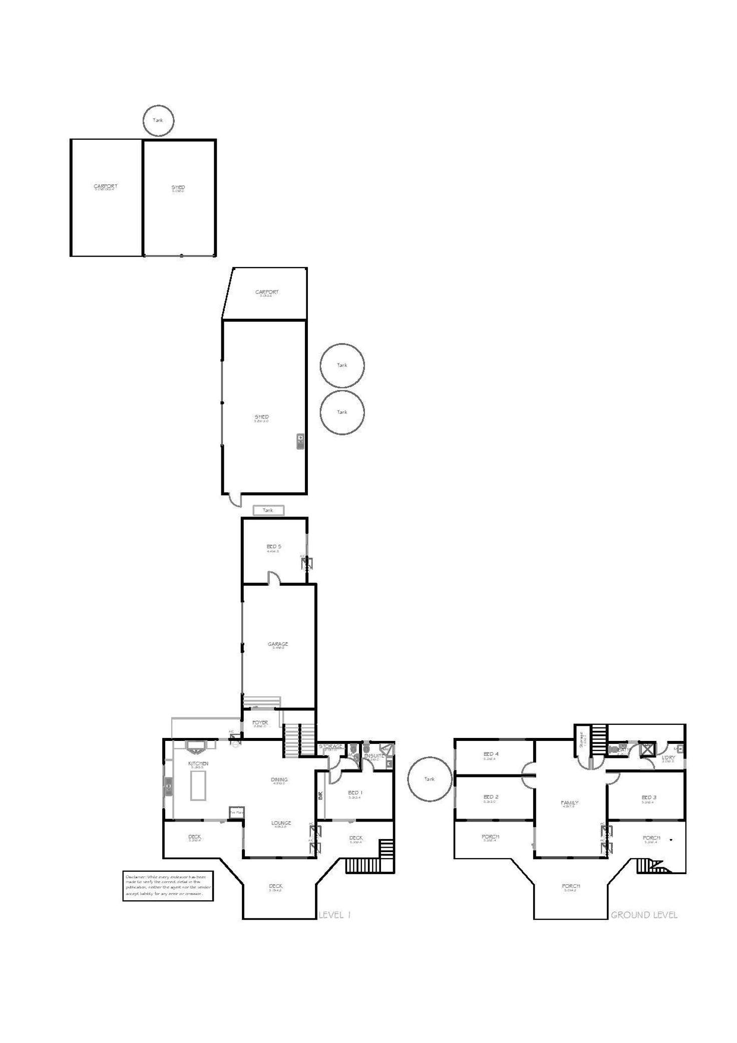 Floorplan of Homely house listing, 39-43 Long Beach Road, Coffin Bay SA 5607