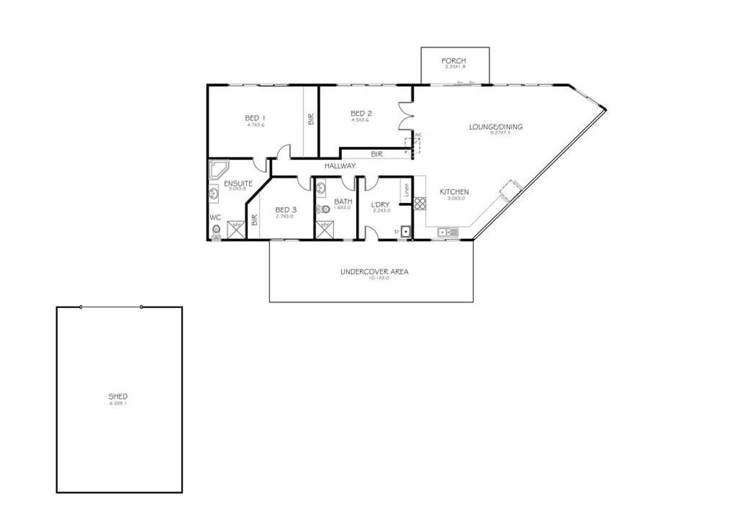Floorplan of Homely house listing, 2/2 Jubilee Drive, Coffin Bay SA 5607