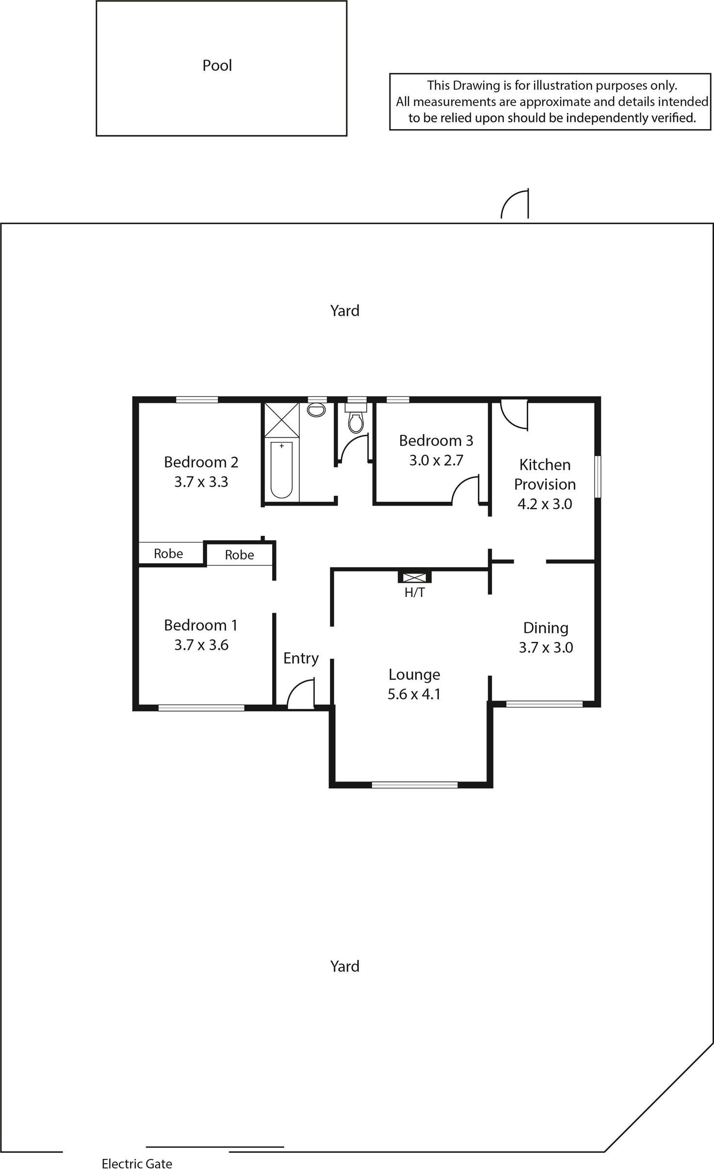 Floorplan of Homely house listing, 45 Hammond Road, Findon SA 5023