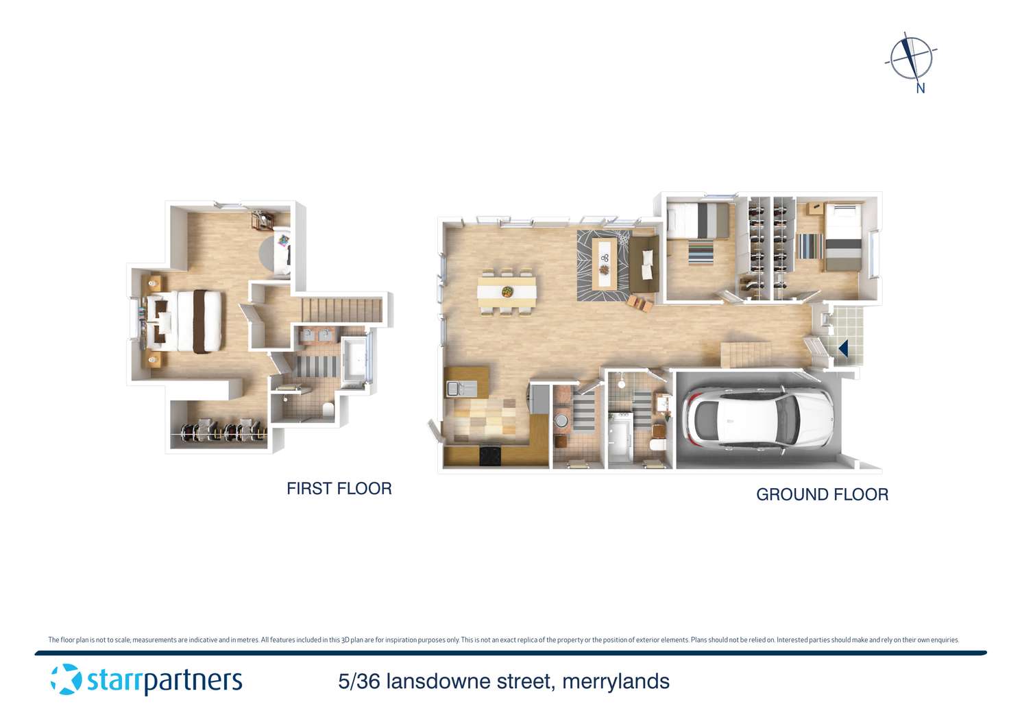 Floorplan of Homely semiDetached listing, 5/36 Lansdowne Street, Merrylands NSW 2160