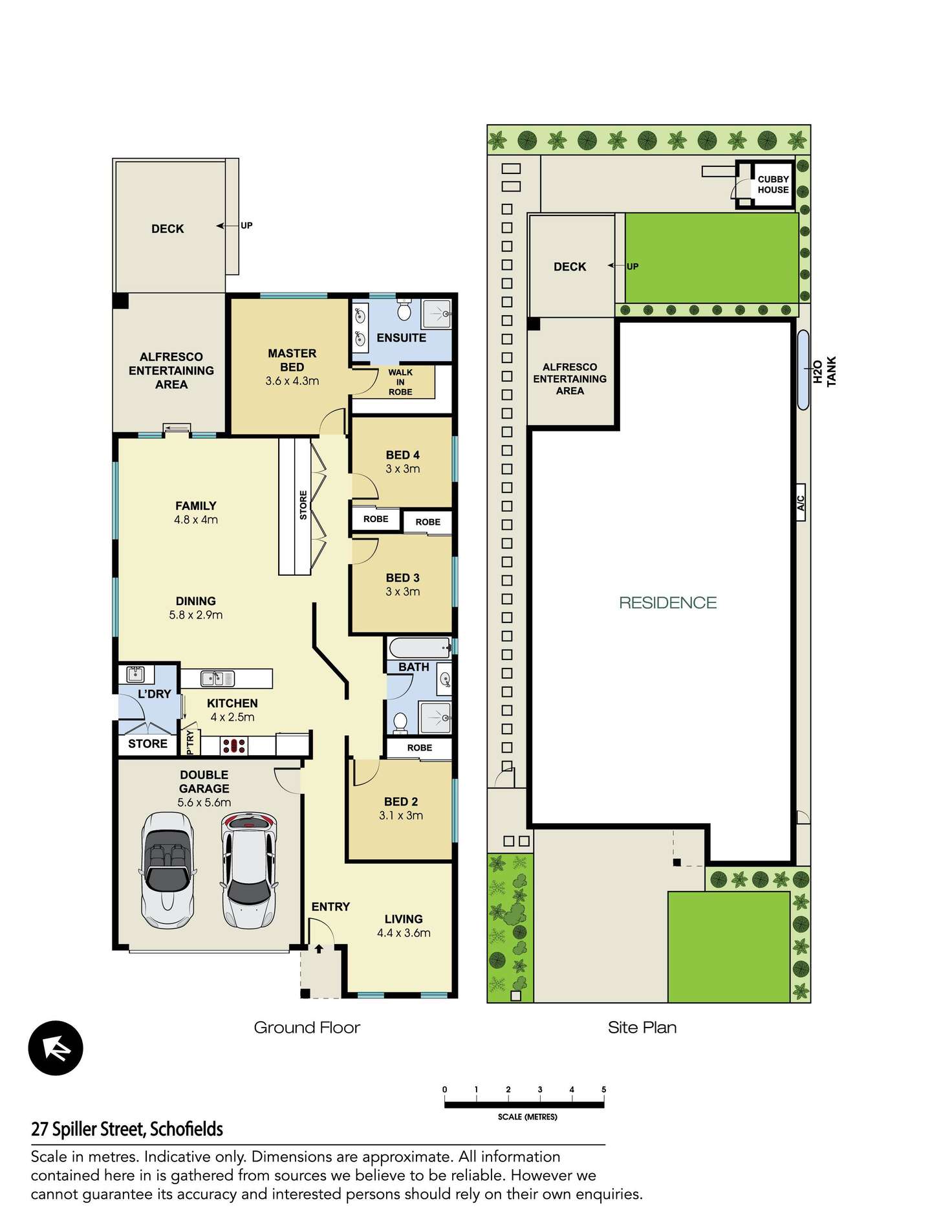 Floorplan of Homely house listing, 27 Spiller Street, Schofields NSW 2762