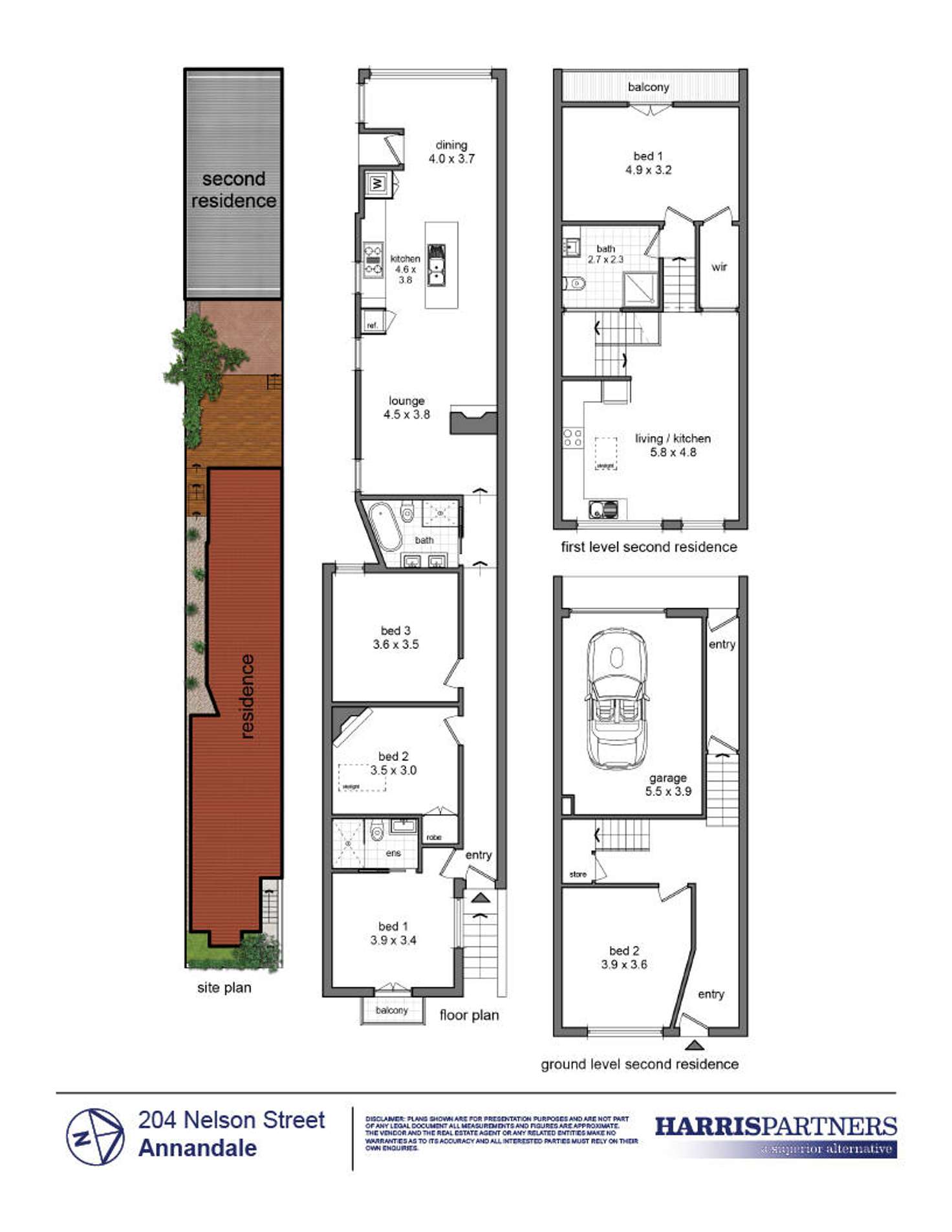 Floorplan of Homely house listing, 204 Nelson Street, Annandale NSW 2038