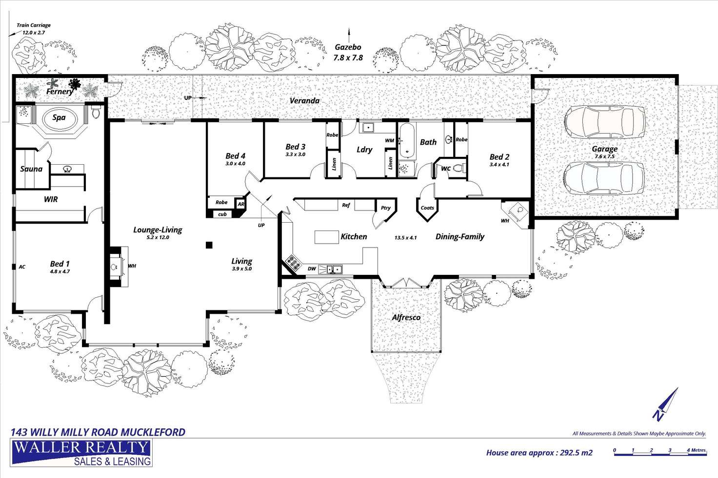 Floorplan of Homely house listing, 143 Willy Milly Road, Muckleford VIC 3451