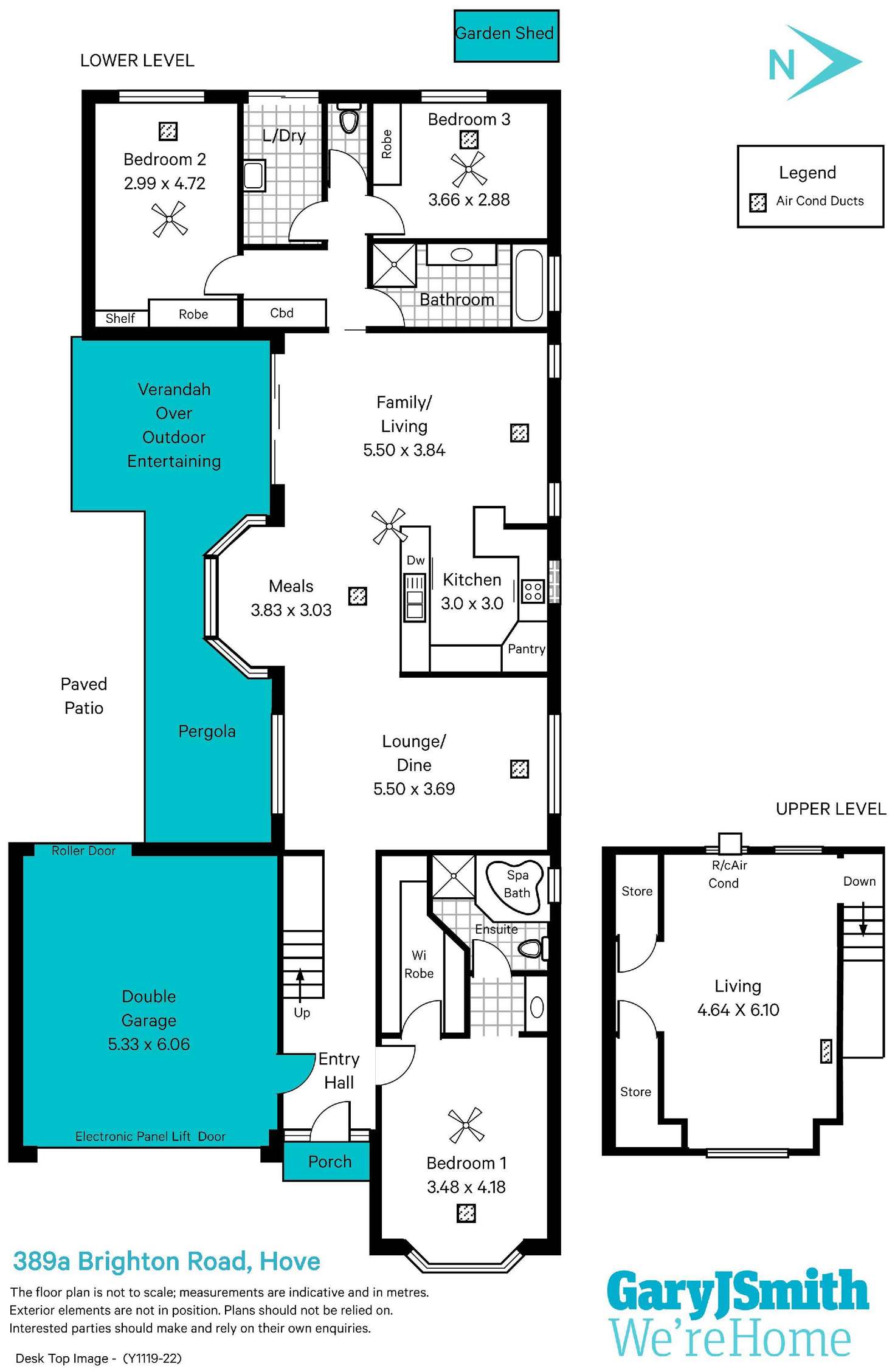 Floorplan of Homely house listing, 389b Brighton Road, Hove SA 5048