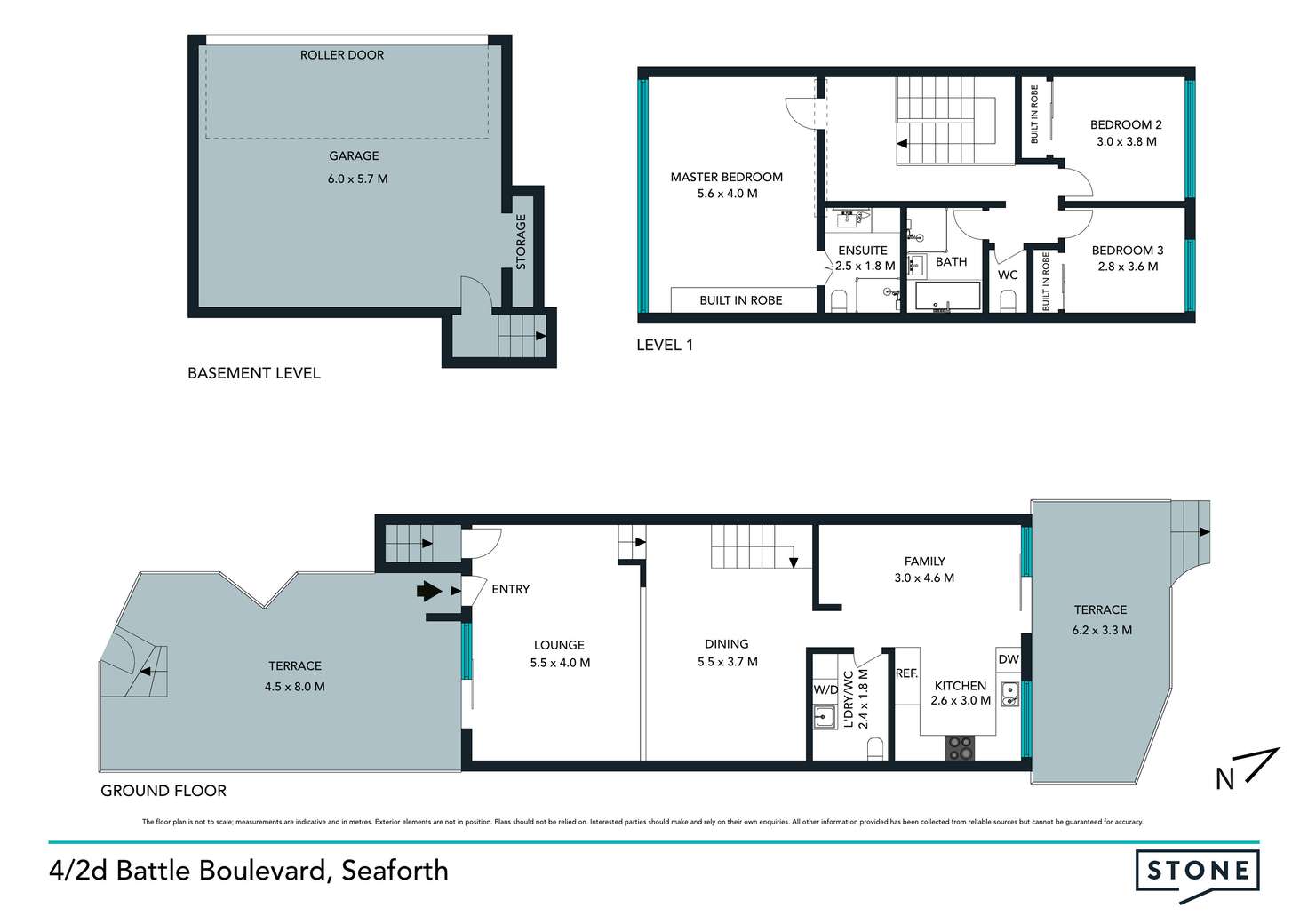 Floorplan of Homely townhouse listing, 4/2d Battle Boulevard, Seaforth NSW 2092