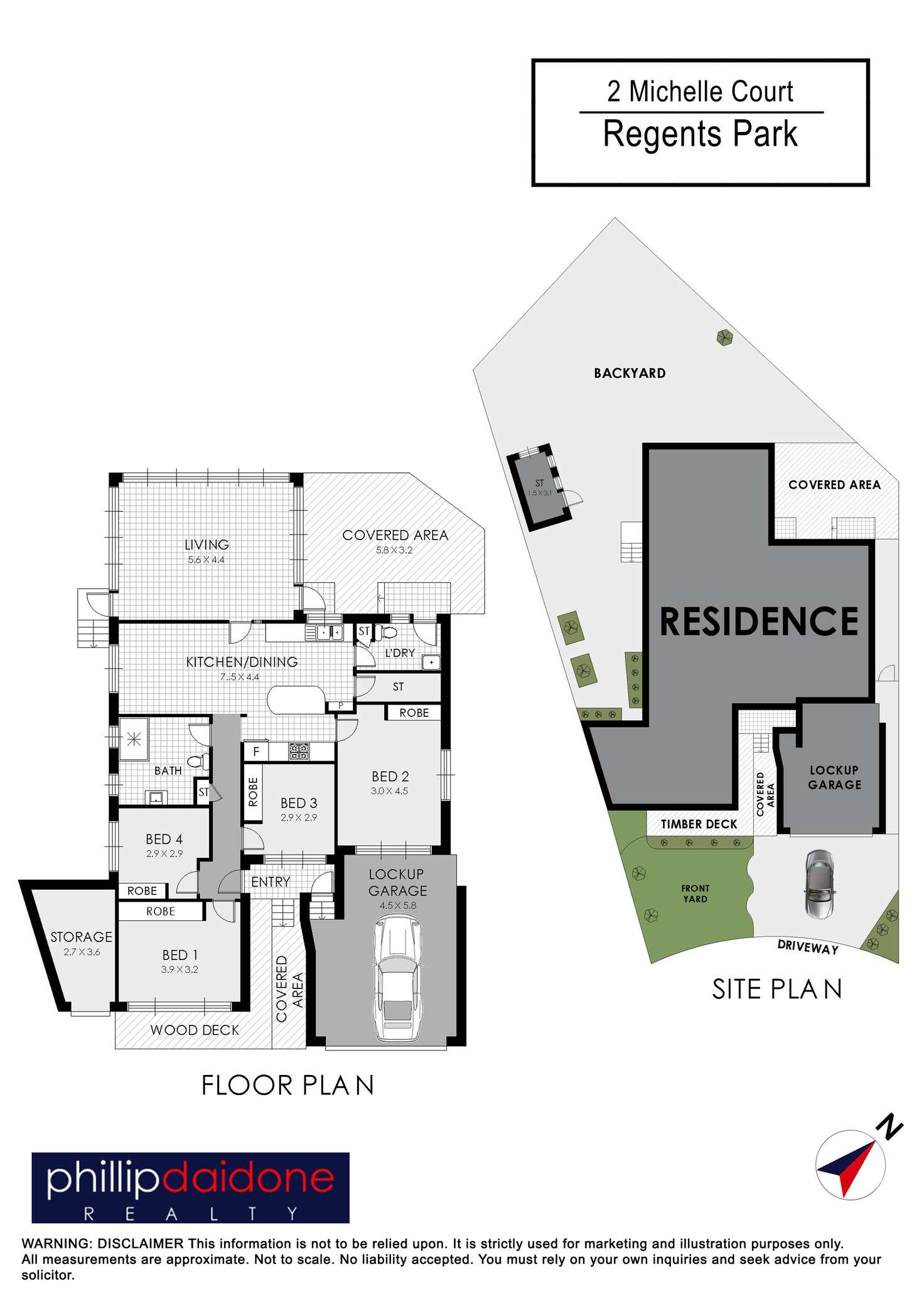 Floorplan of Homely house listing, 2 Michelle Court, Regents Park NSW 2143