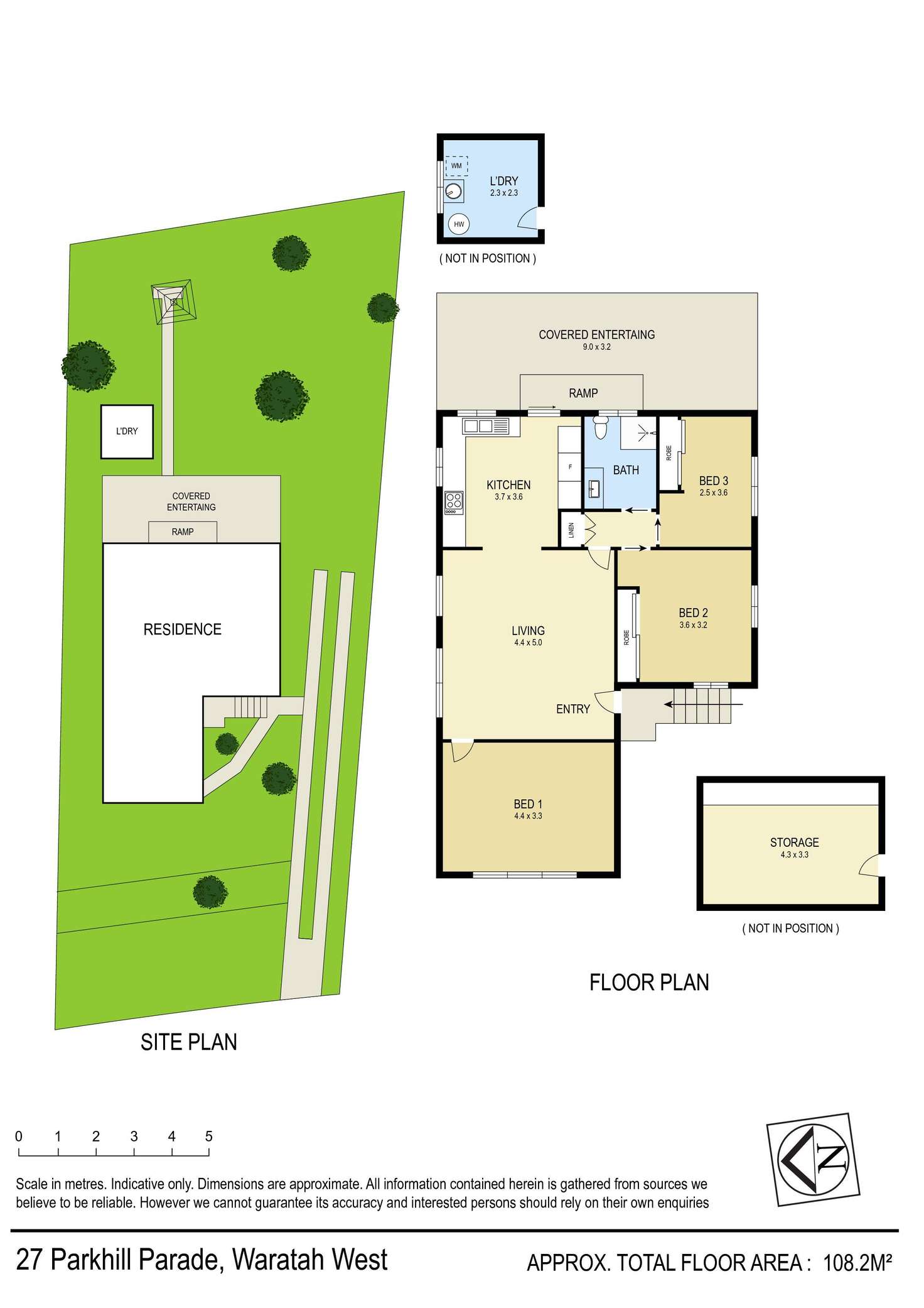 Floorplan of Homely house listing, 27 Parkhill Parade, Waratah West NSW 2298