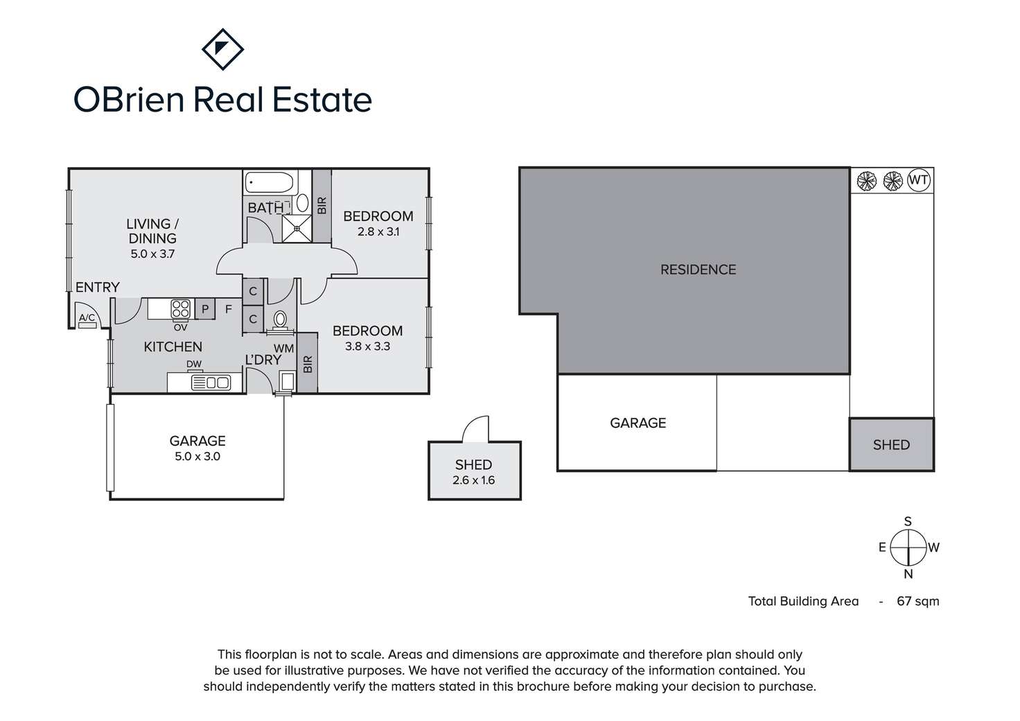 Floorplan of Homely unit listing, 3/3 Collocott Street, Mordialloc VIC 3195