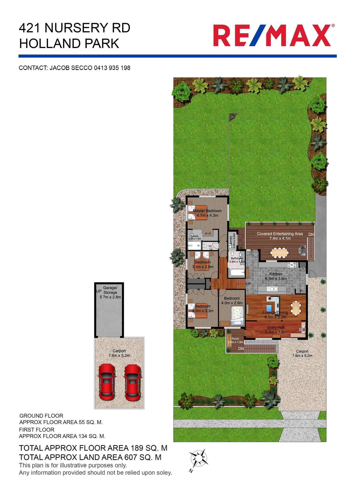 Floorplan of Homely house listing, 421 Nursery Road, Holland Park QLD 4121