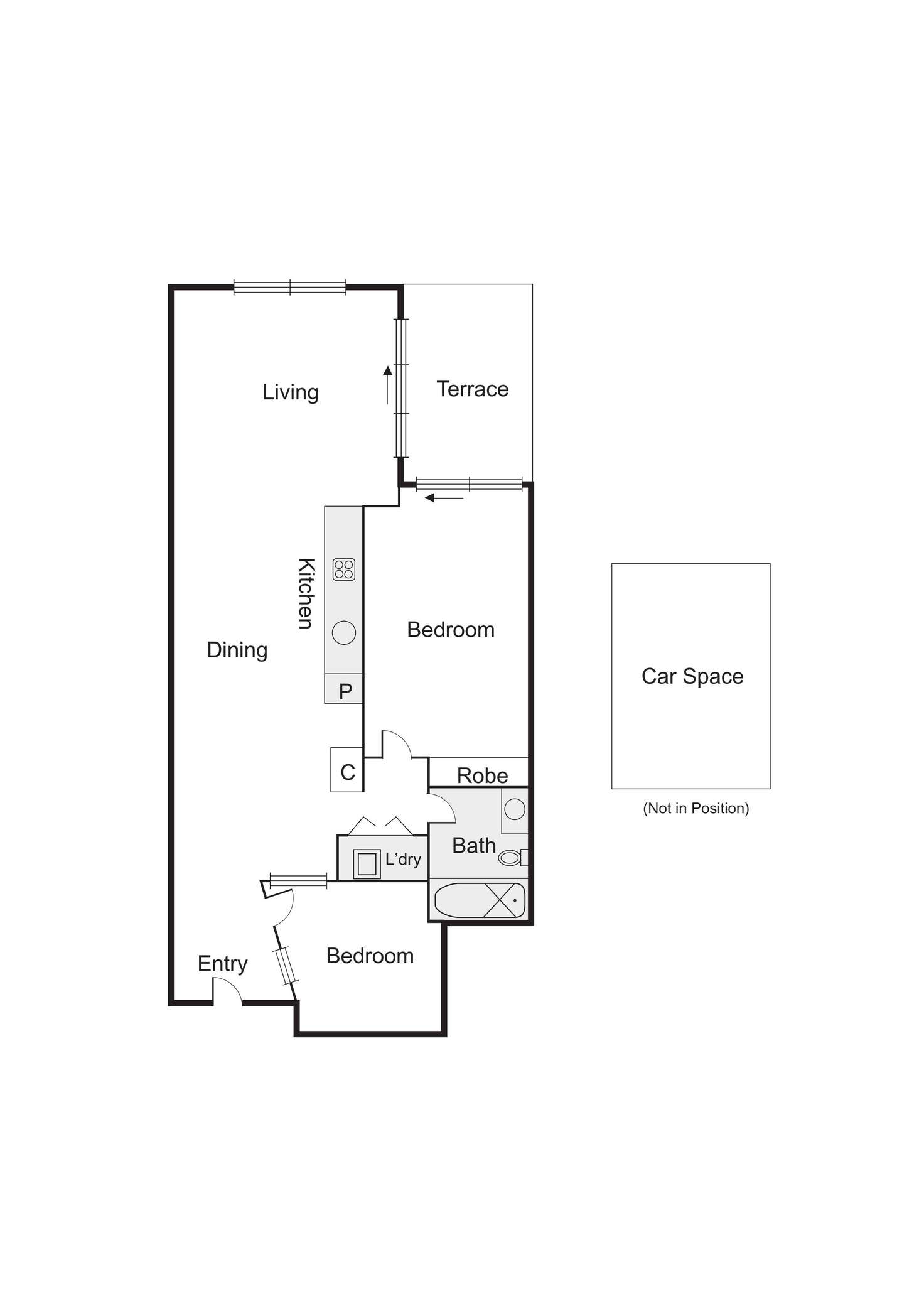Floorplan of Homely apartment listing, 17/129-133 Ormond Esplanade, Elwood VIC 3184