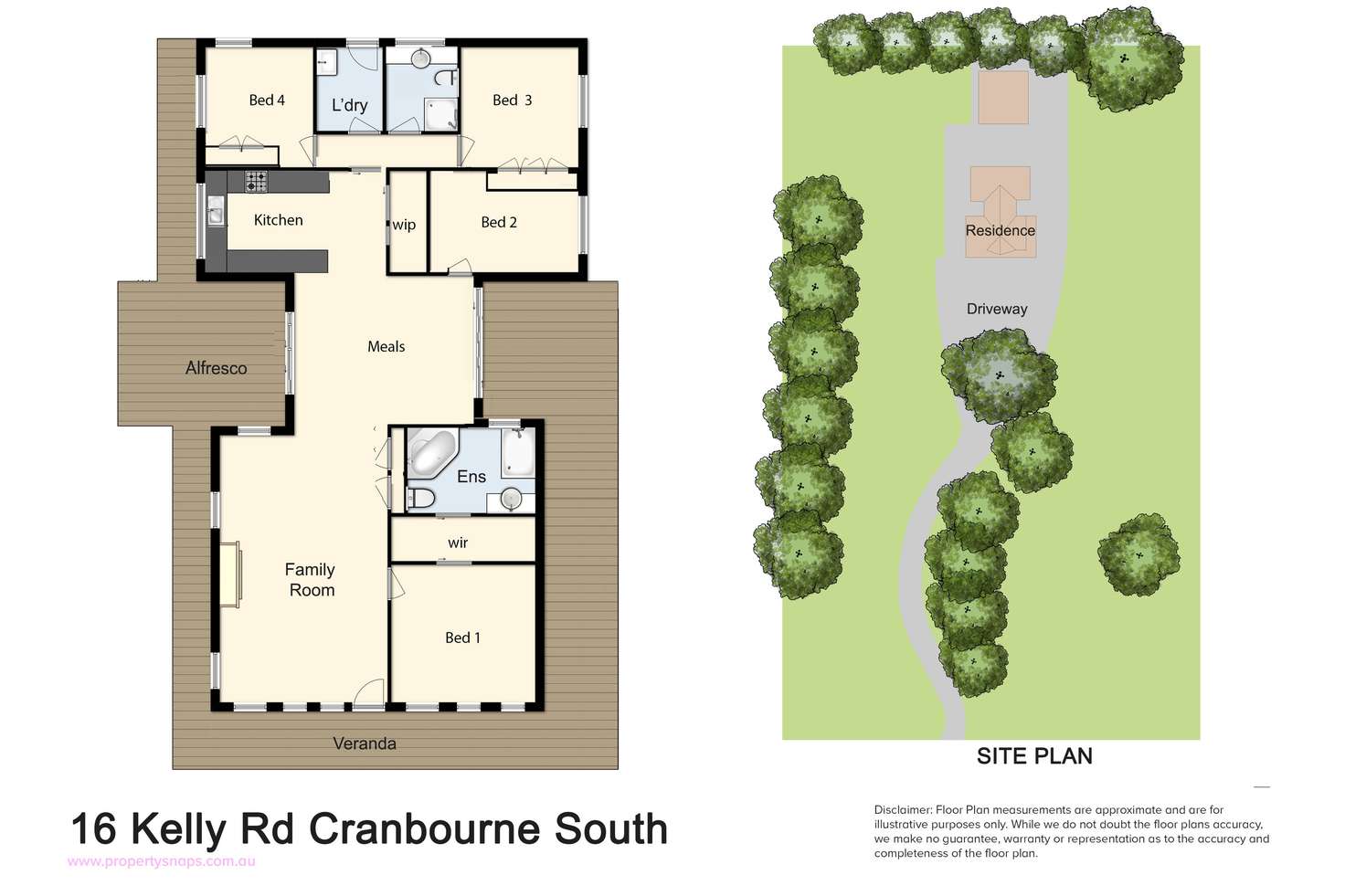Floorplan of Homely acreageSemiRural listing, 16 Kelly Road, Cranbourne South VIC 3977