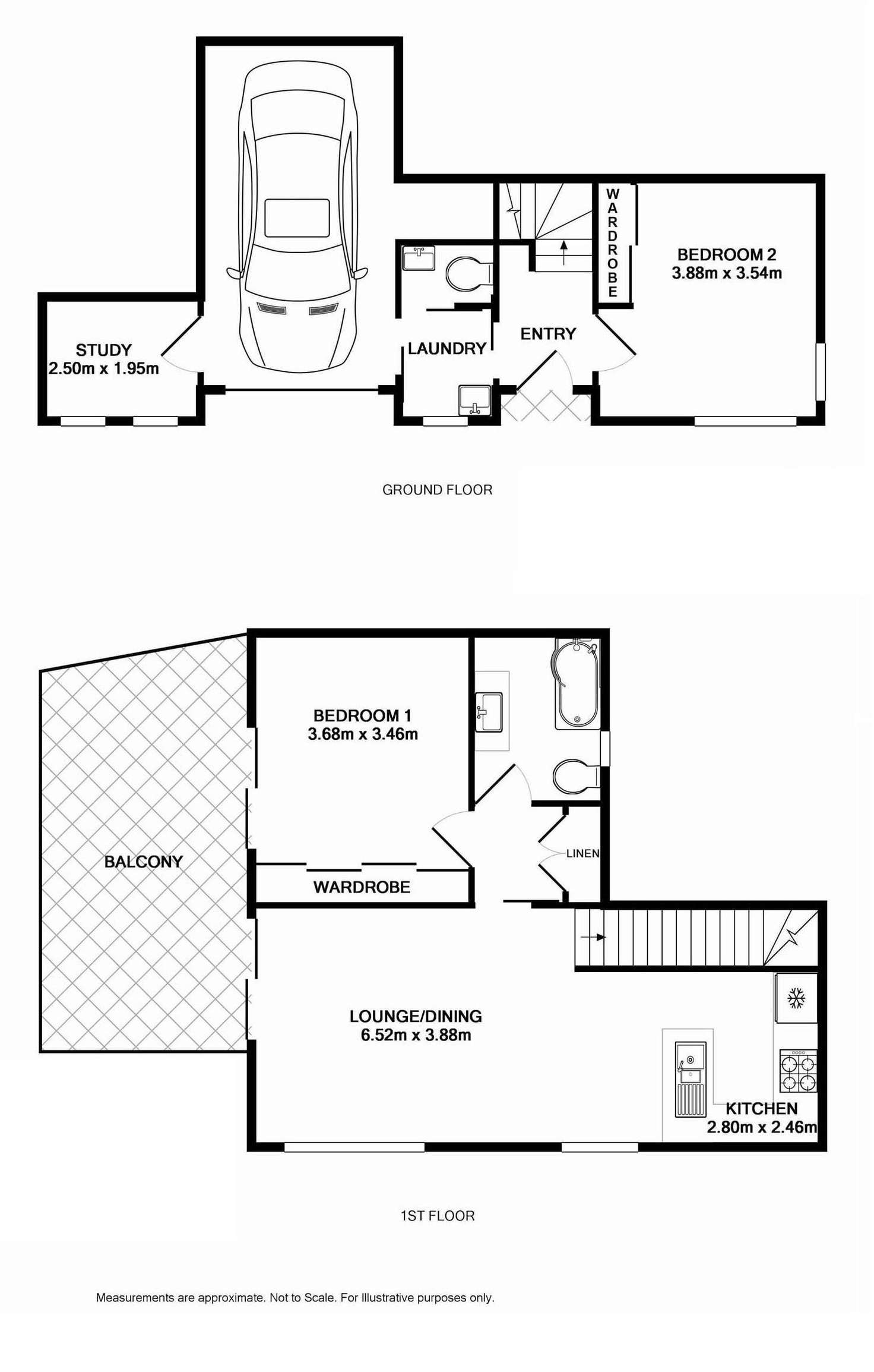 Floorplan of Homely house listing, 66 Cleveland Lane, Penrith NSW 2750