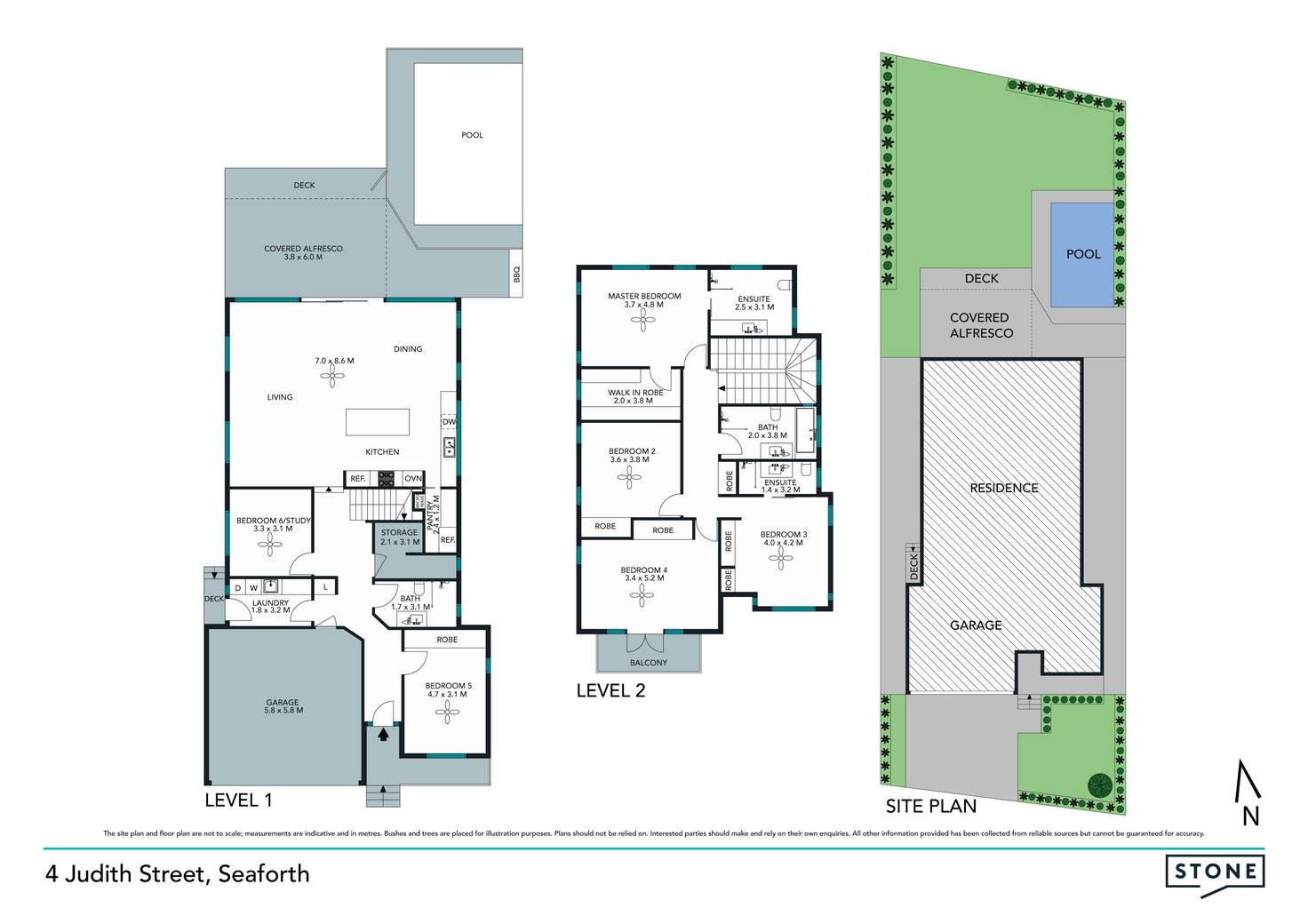 Floorplan of Homely house listing, 4 Judith Street, Seaforth NSW 2092