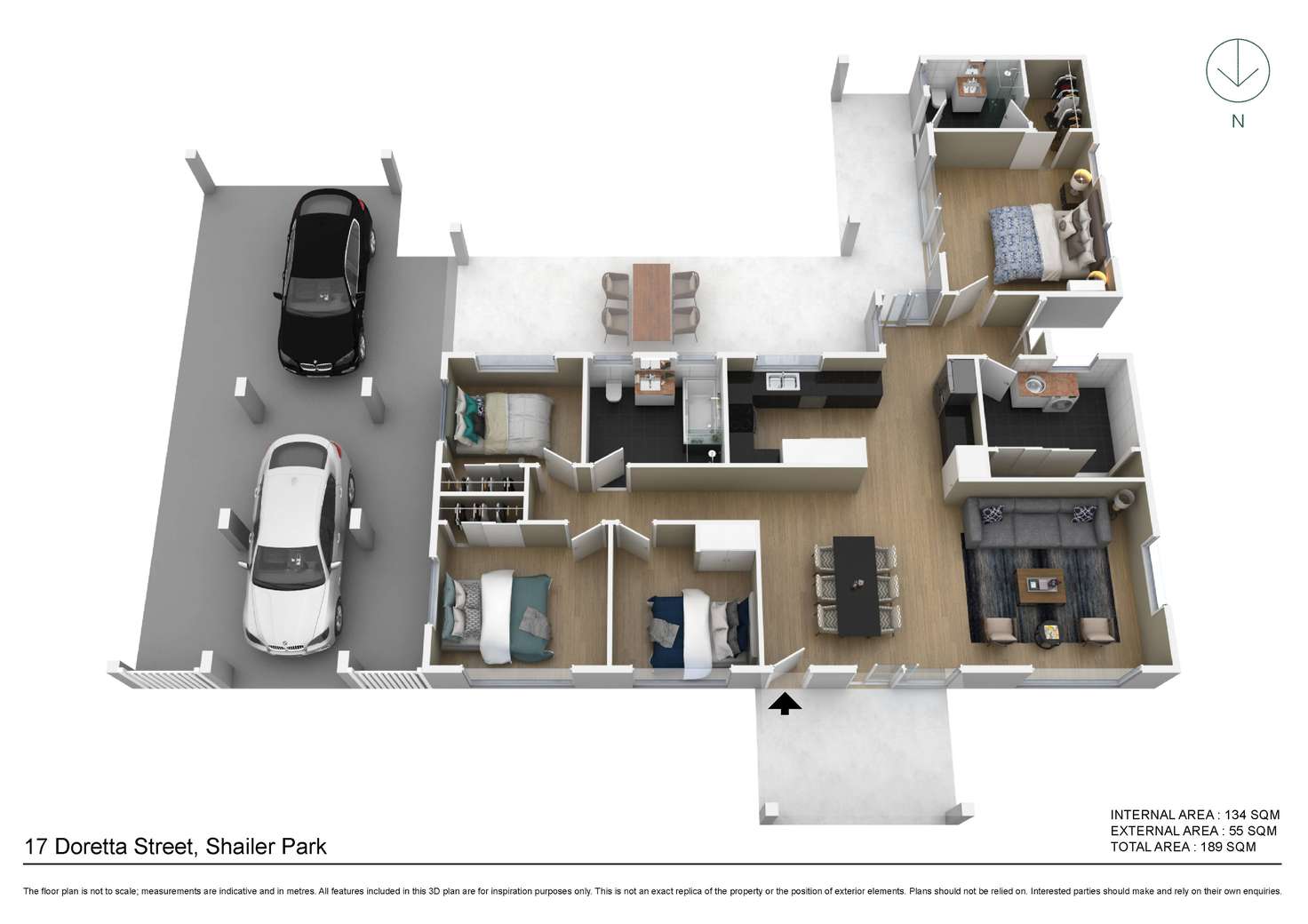 Floorplan of Homely house listing, 17 Doretta Street, Shailer Park QLD 4128