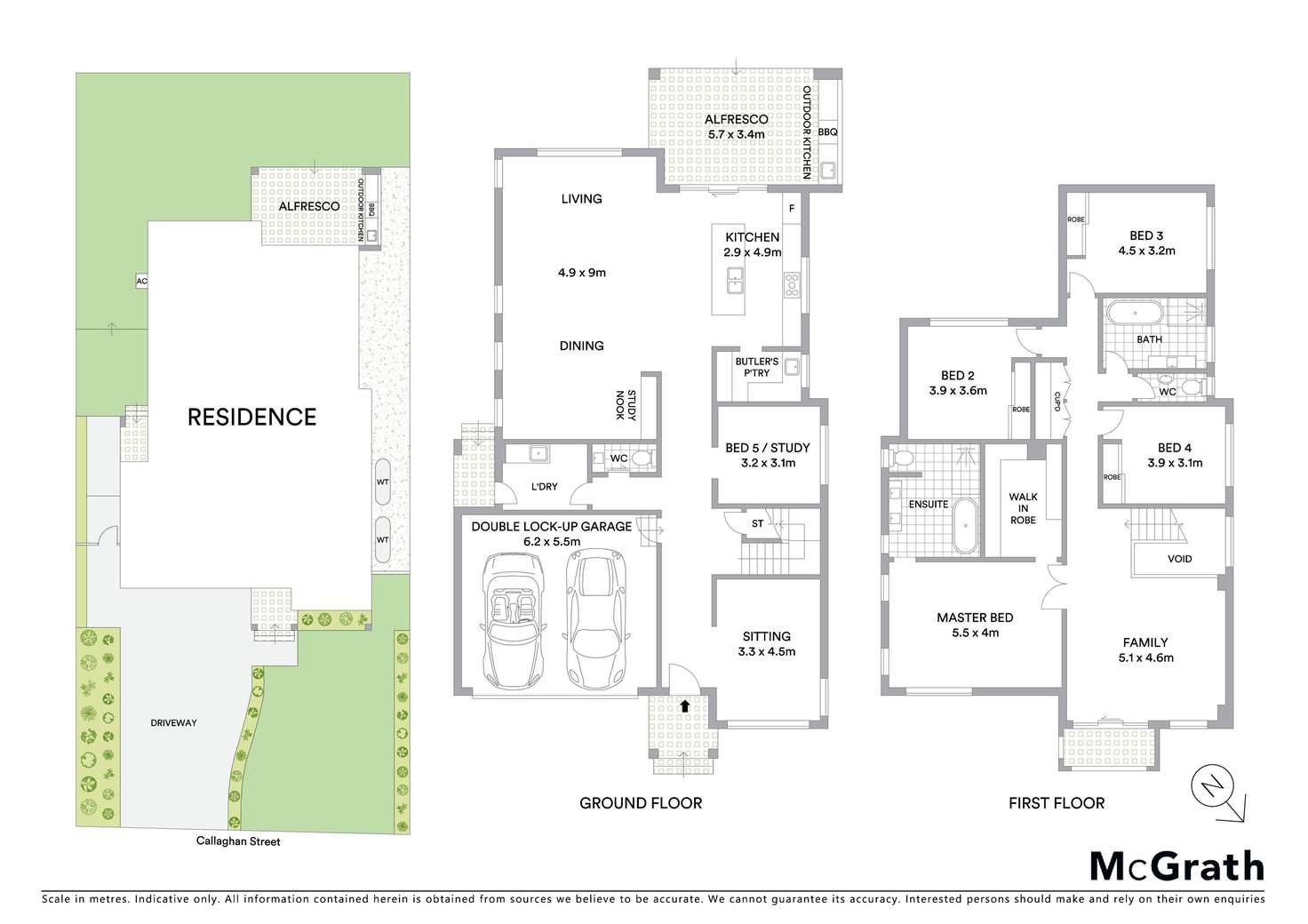 Floorplan of Homely house listing, 22 Callaghan Street, Ryde NSW 2112