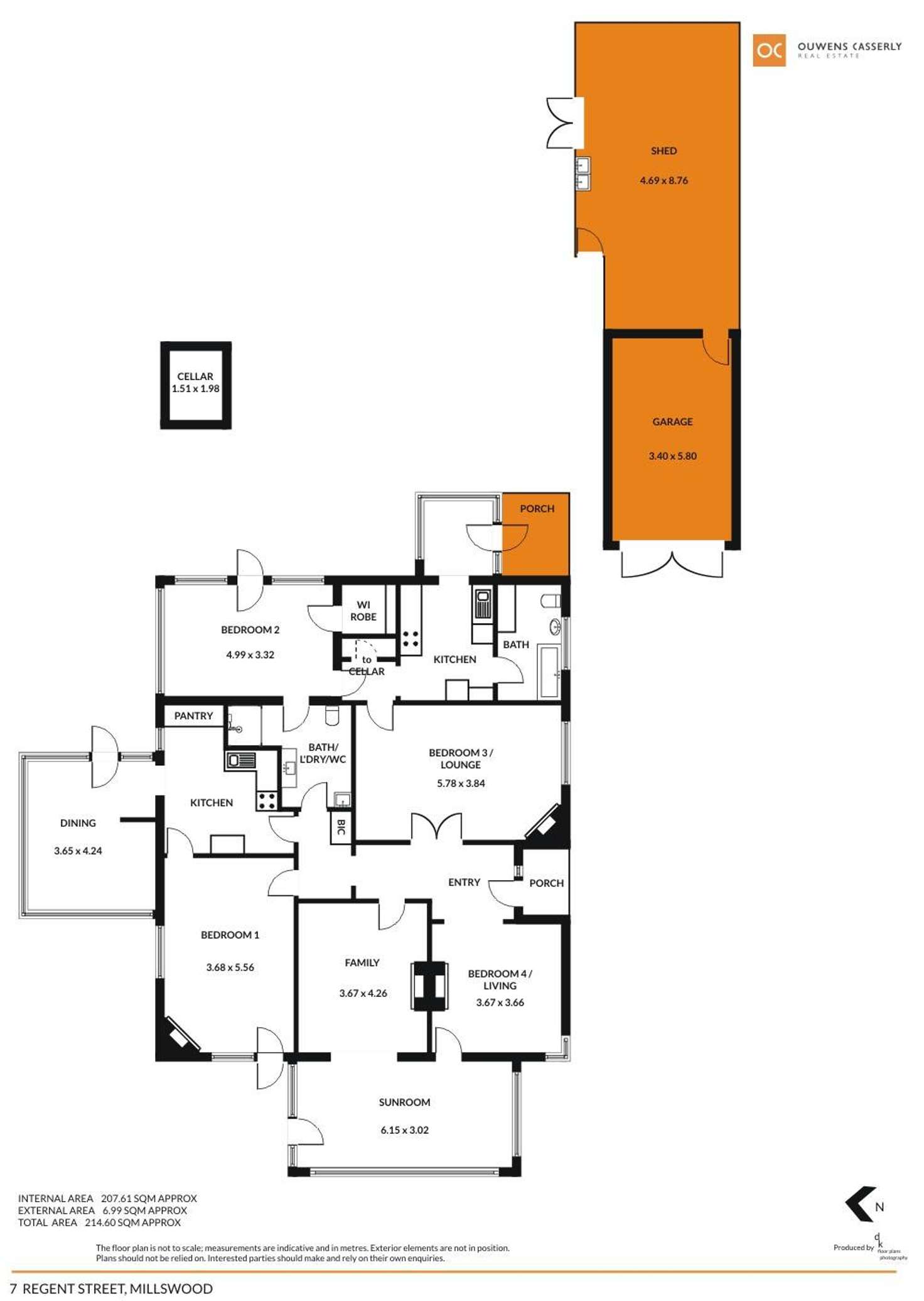 Floorplan of Homely house listing, 7 Regent Street, Millswood SA 5034