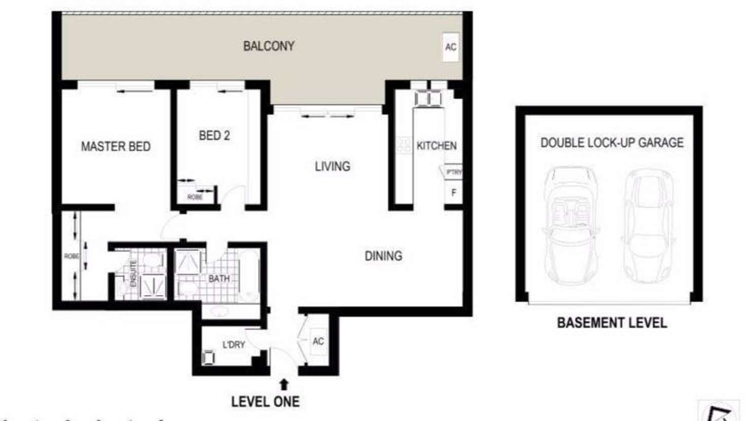 Floorplan of Homely apartment listing, 5/14 Darling Point Road, Darling Point NSW 2027