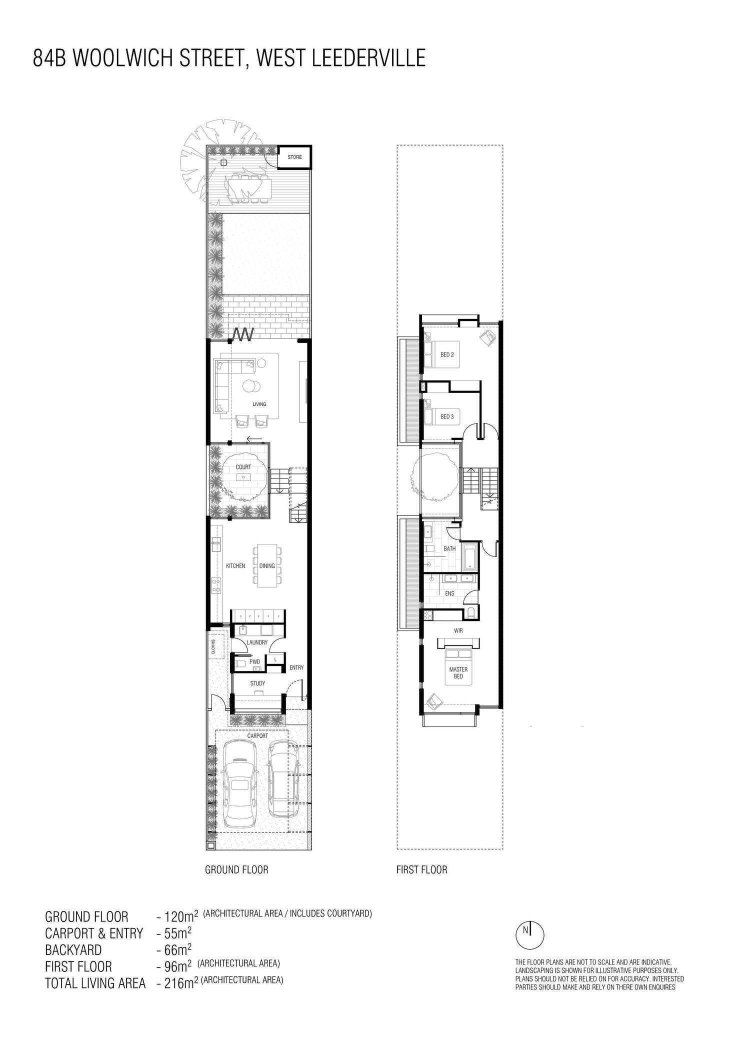 Floorplan of Homely house listing, 84B Woolwich Street, West Leederville WA 6007