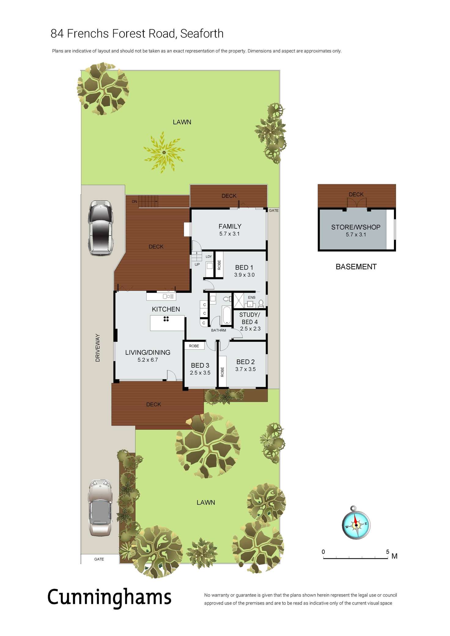 Floorplan of Homely house listing, 84 Frenchs Forest Road, Seaforth NSW 2092