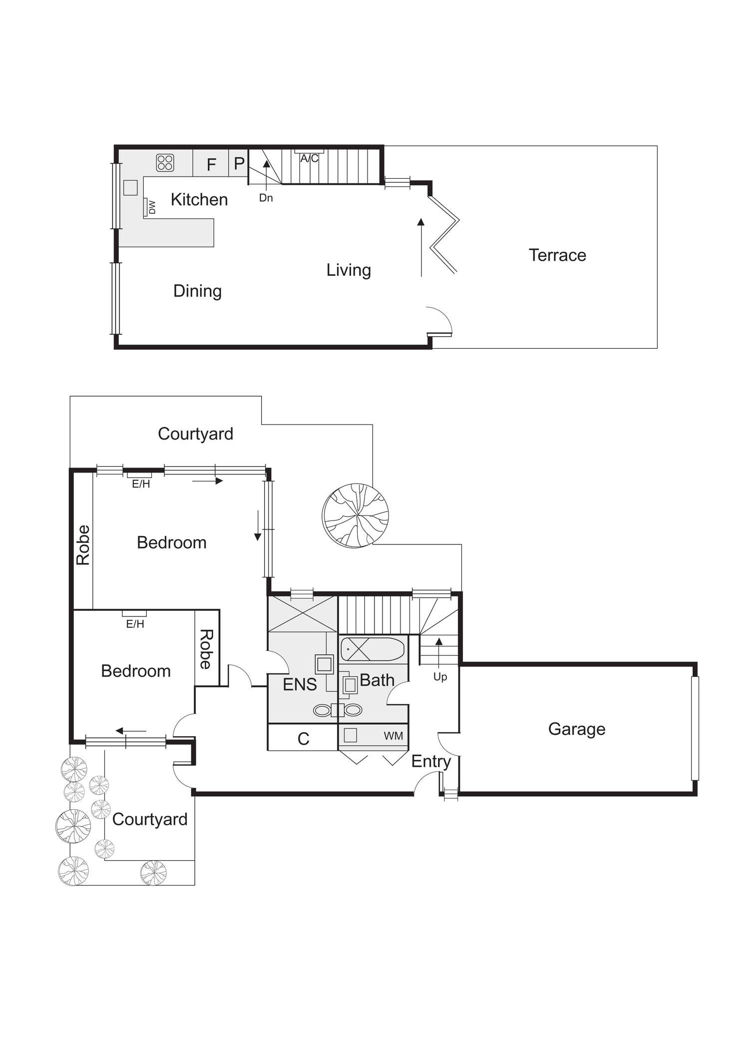 Floorplan of Homely townhouse listing, 10/19-21 Ormond Esplanade, Elwood VIC 3184